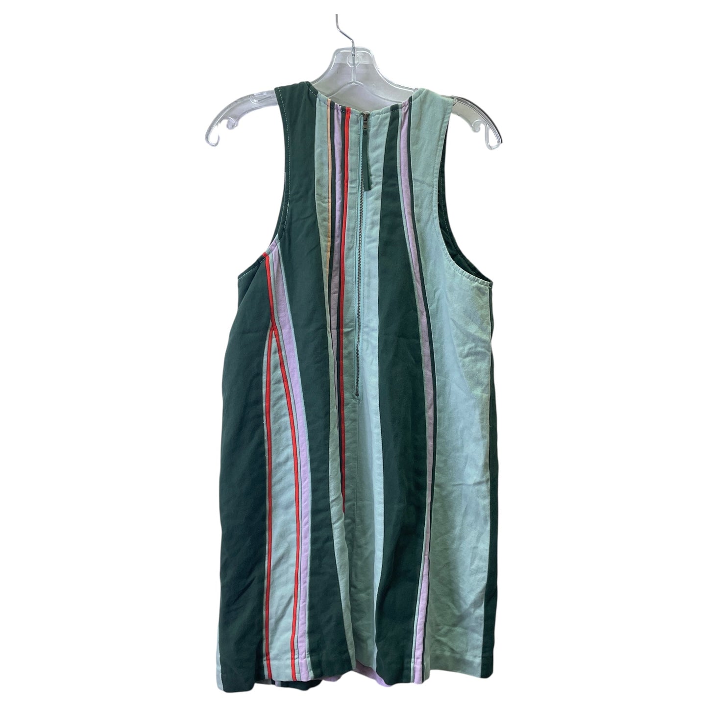 Dress Casual Short By Maeve In Green & Pink, Size:S