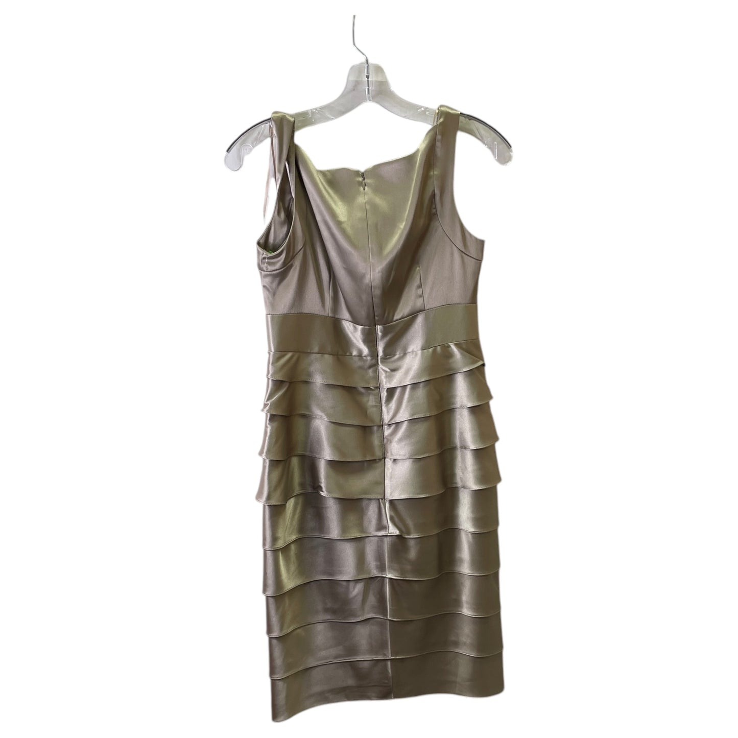 Dress Party Short By London Times In Gold, Size:S