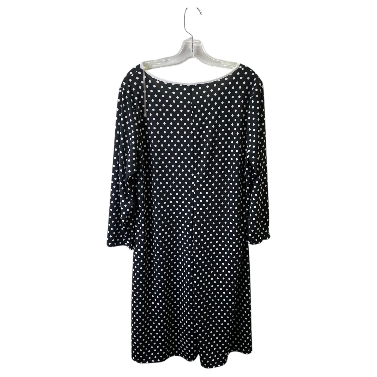 Dress Casual Short By Tiana B In Black & White, Size:1X