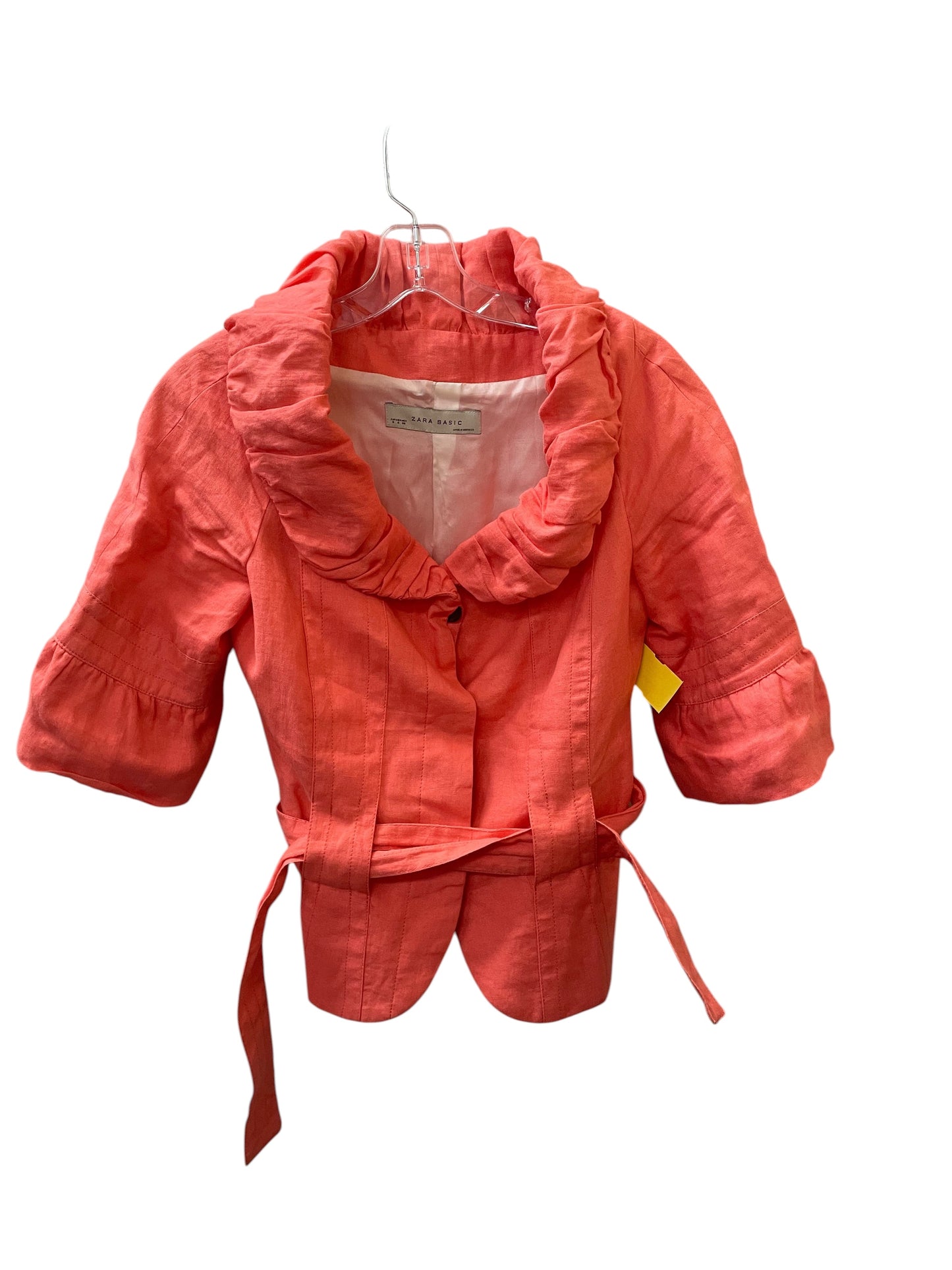 Blazer By Zara In Orange, Size:Xs