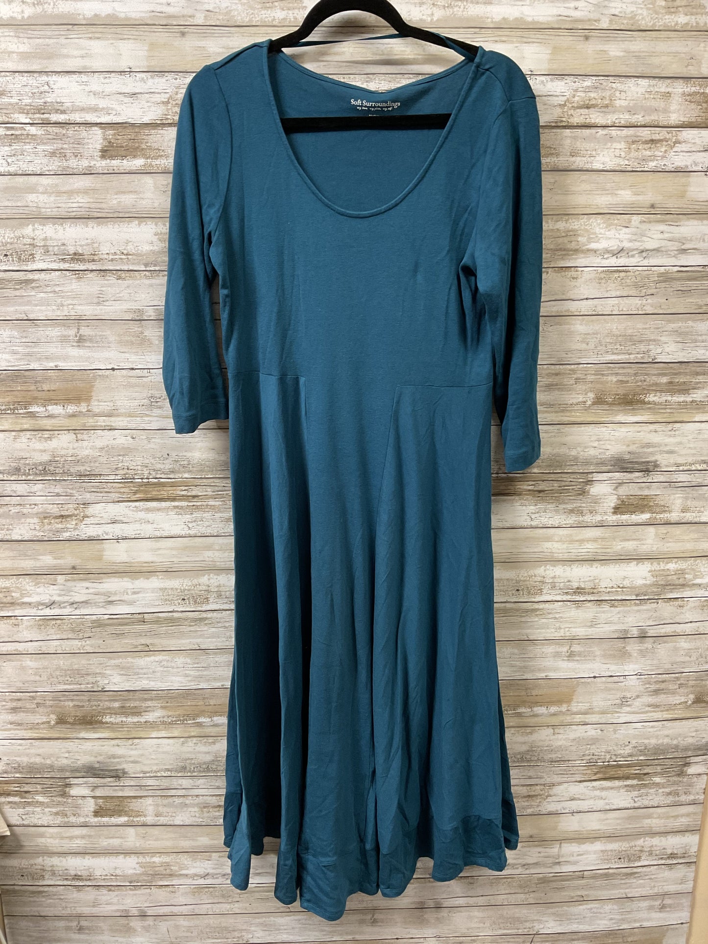 Dress Casual Maxi By Soft Surroundings In Teal, Size:M