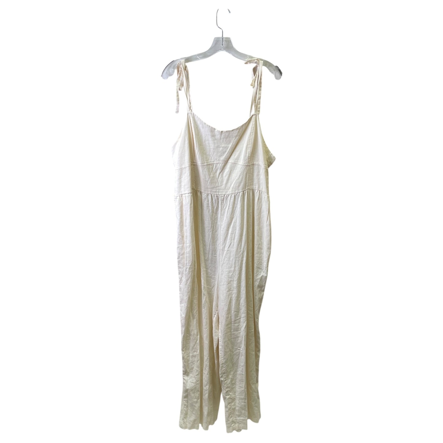 Jumpsuit By Old Navy In Cream, Size:1X