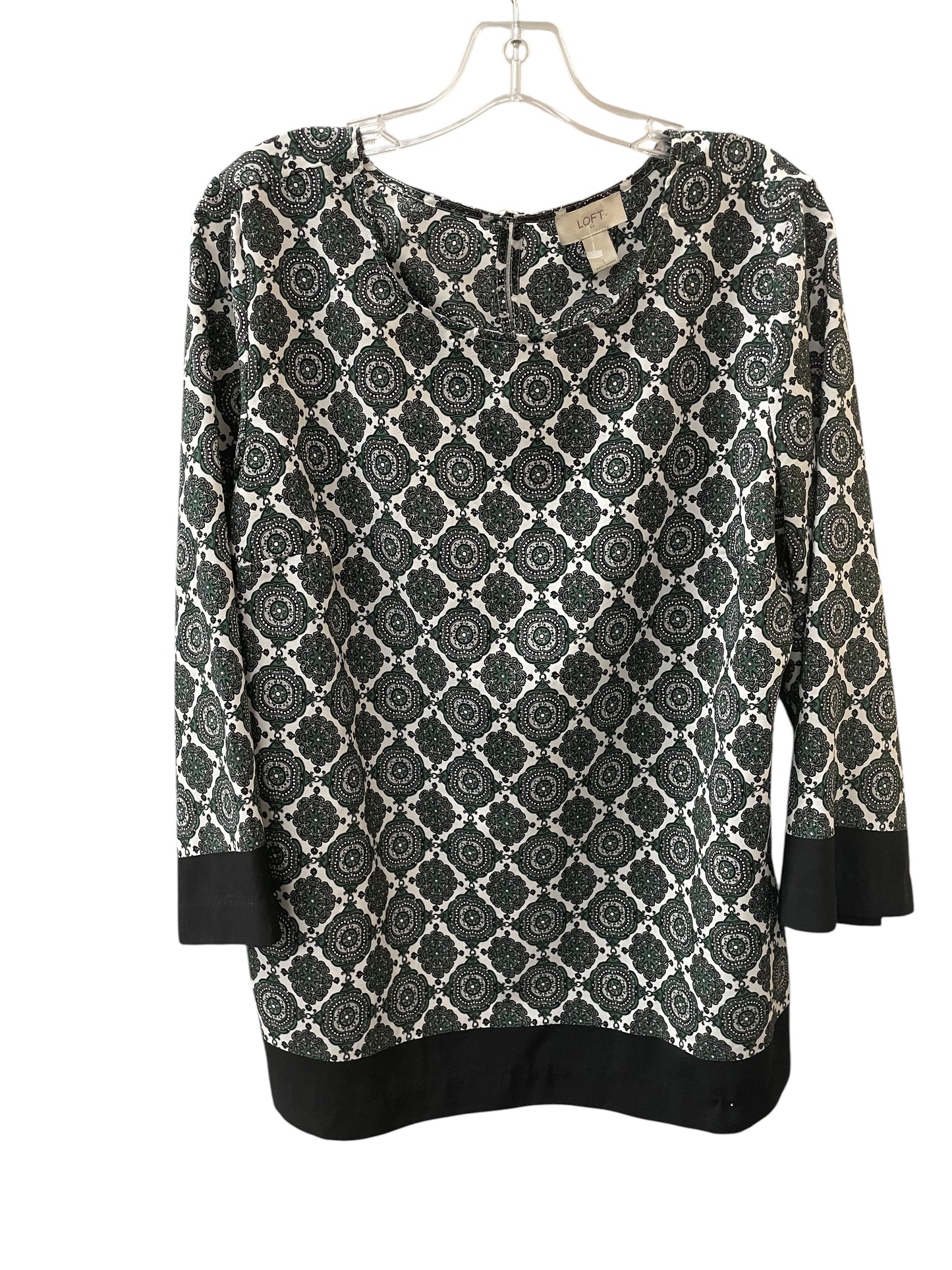 Top Ls By Loft In Green, Size:L