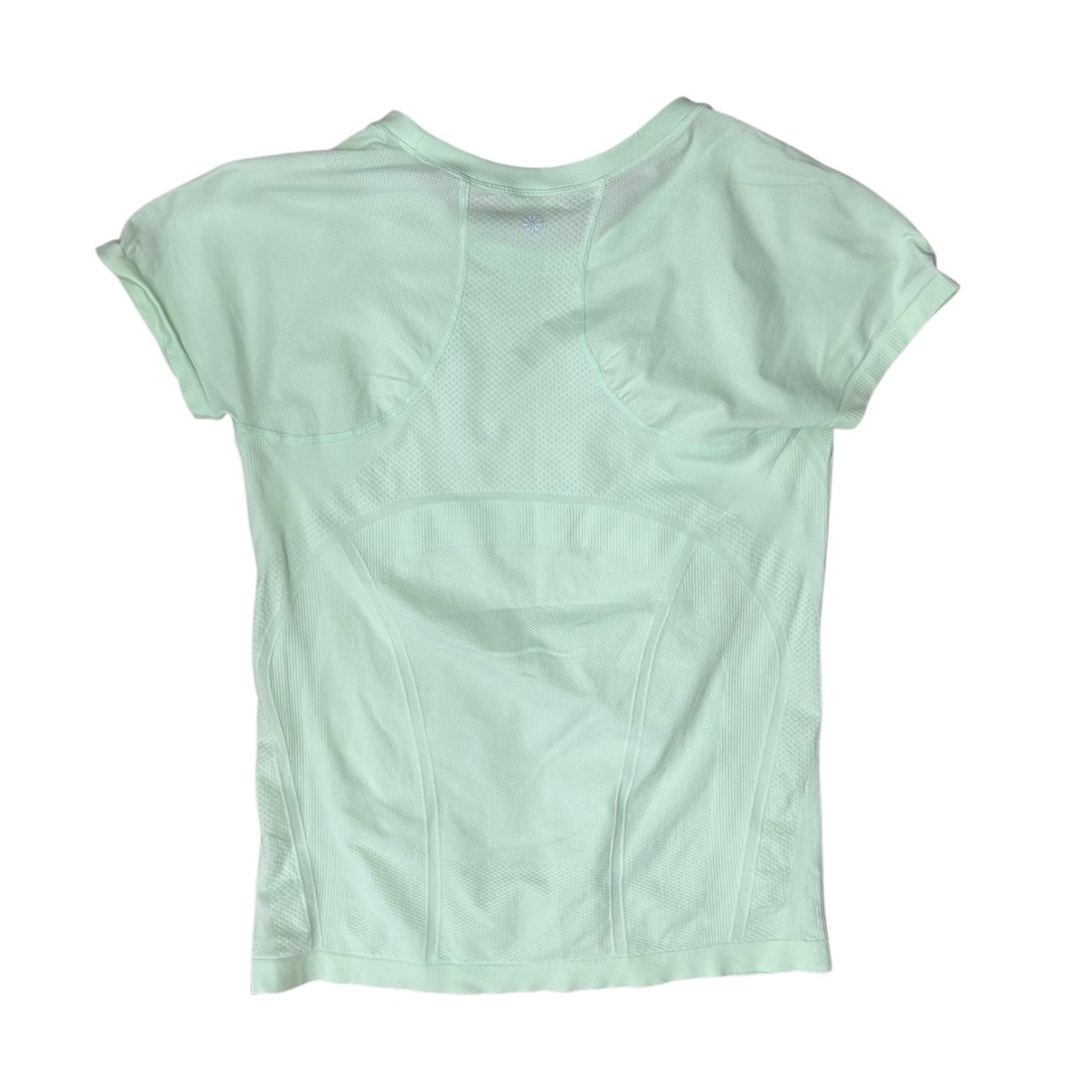 Athletic Top Ss By Athleta In Green, Size:L