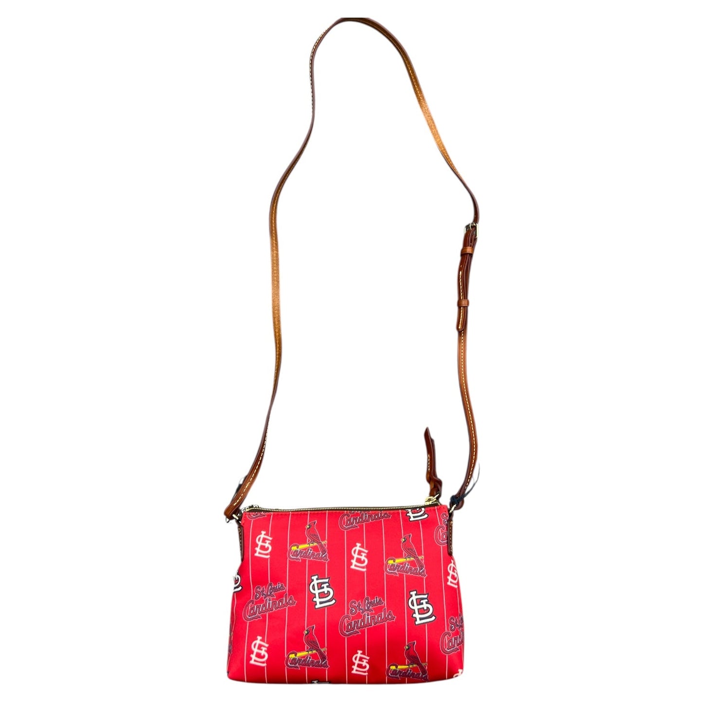 Crossbody Designer By Dooney And Bourke In Red, Size:Small