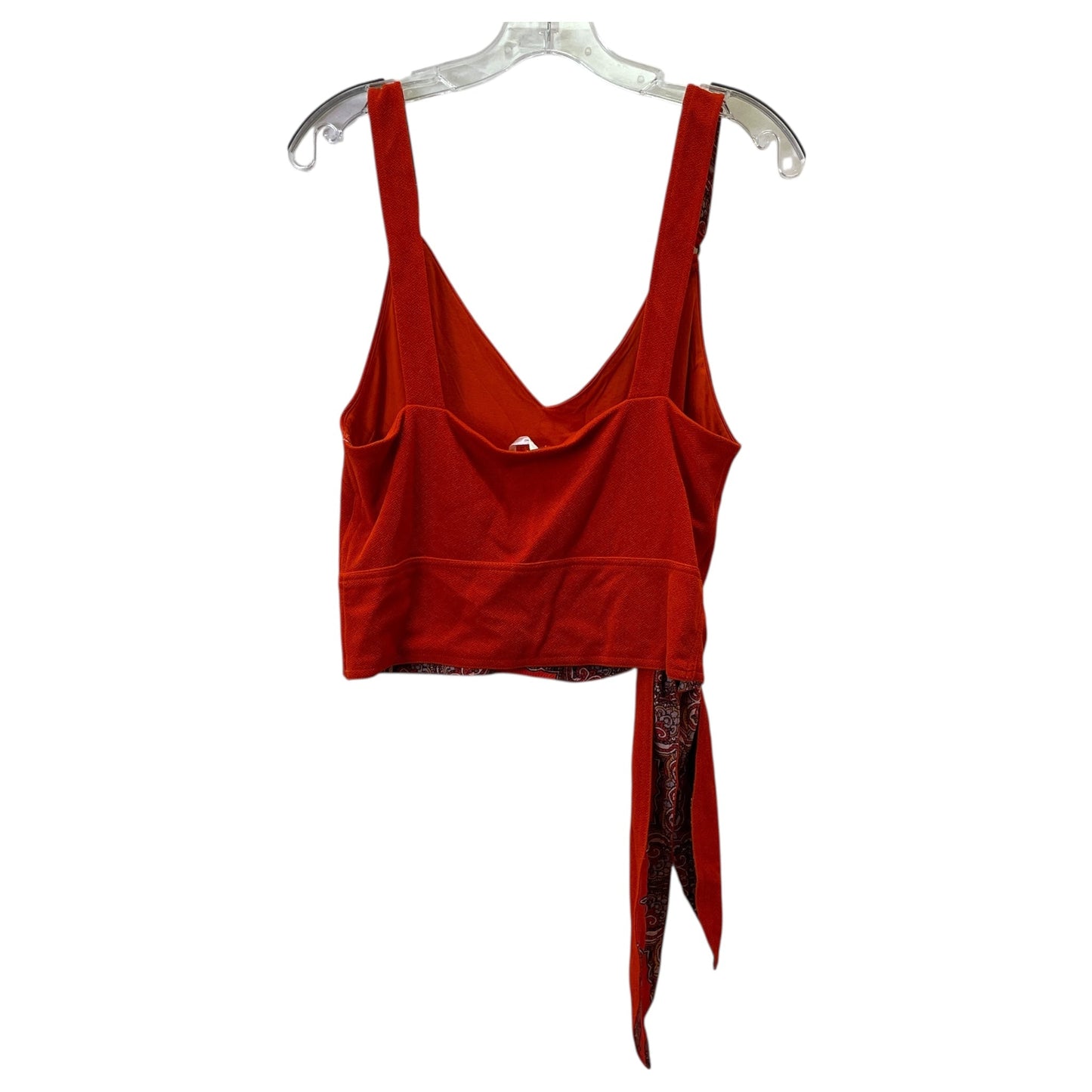 Top Sleeveless By Free People In Orange, Size:M