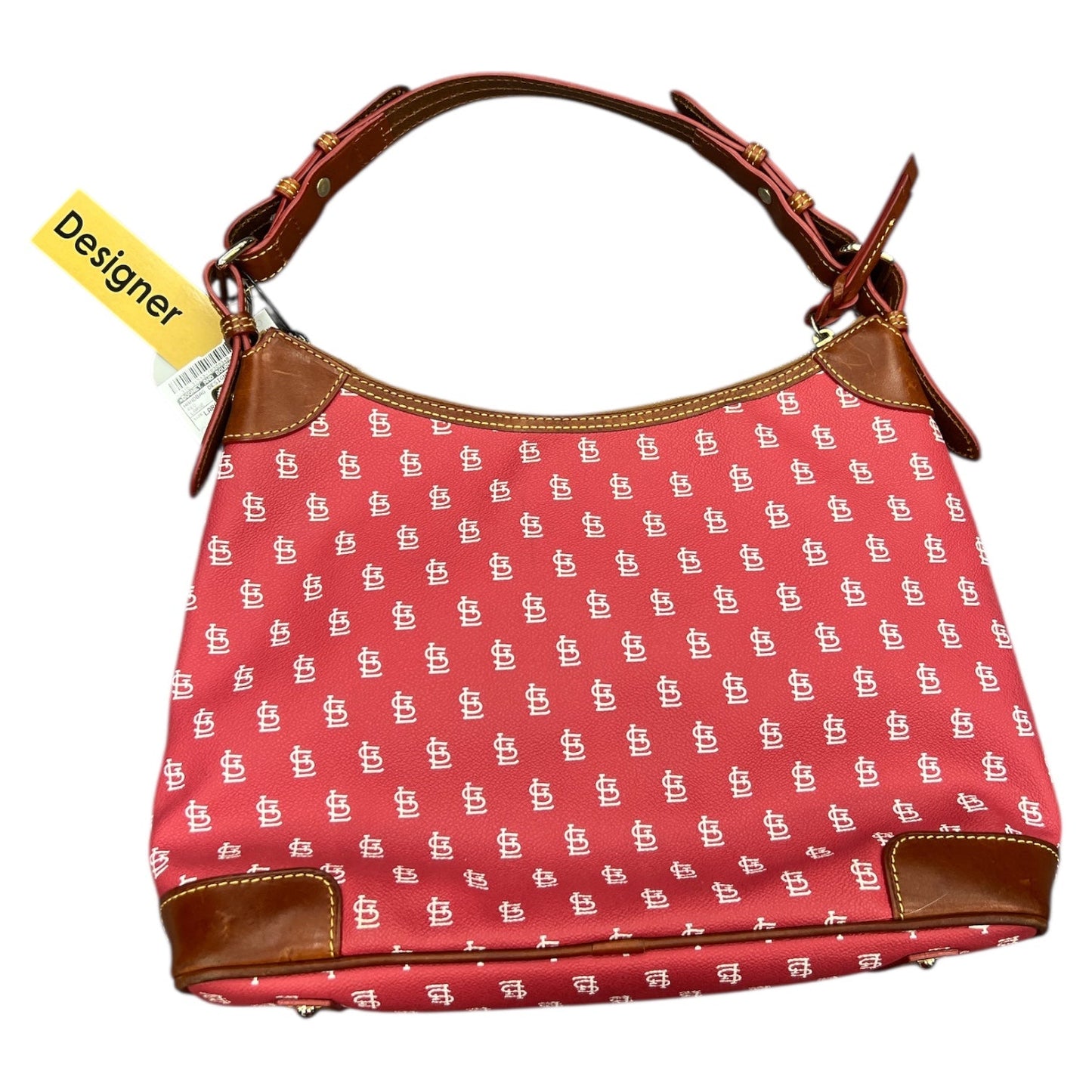 Handbag Designer By Dooney And Bourke In Red, Size:Large