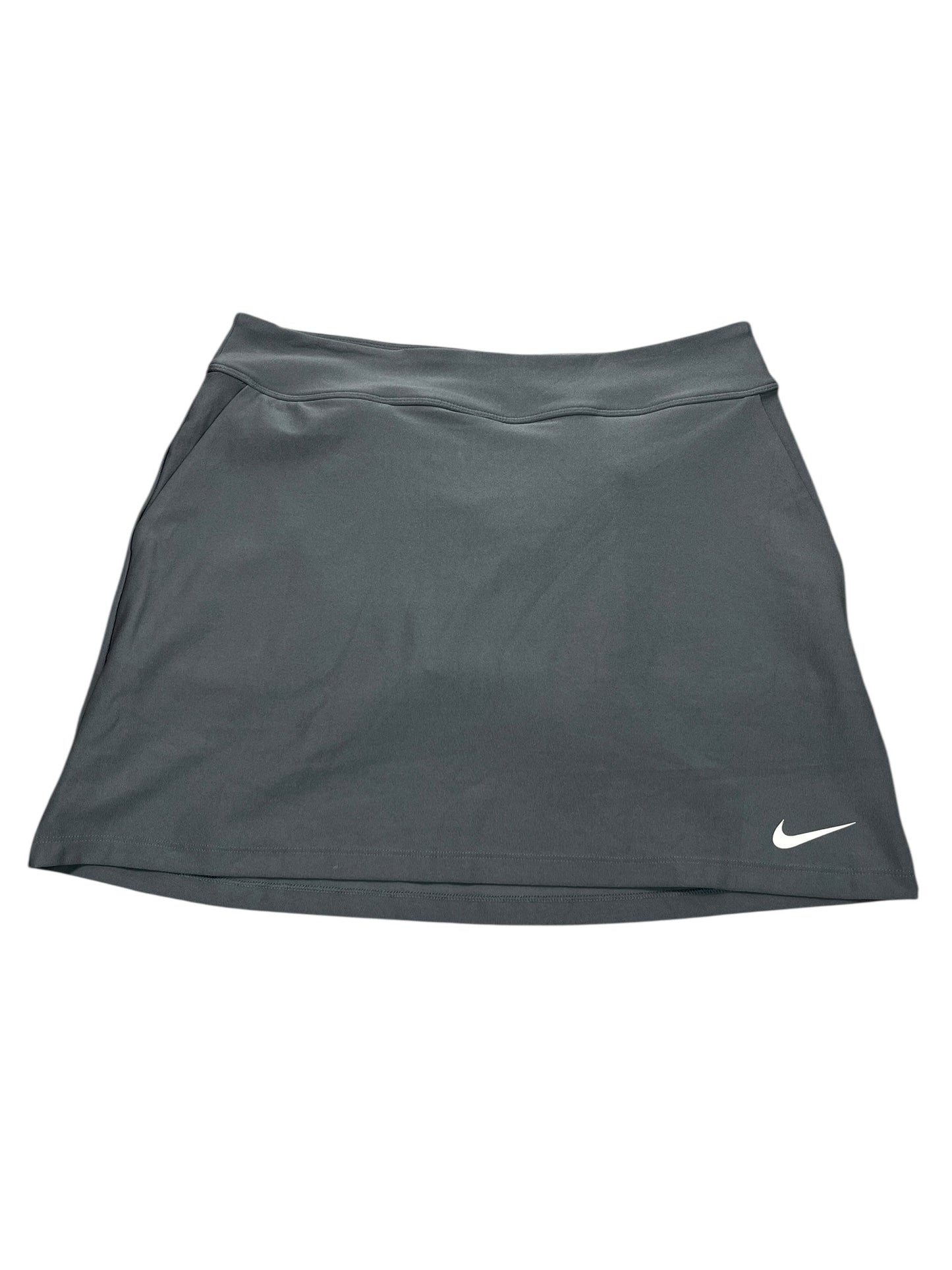 Athletic Skort By Nike In Grey, Size:M