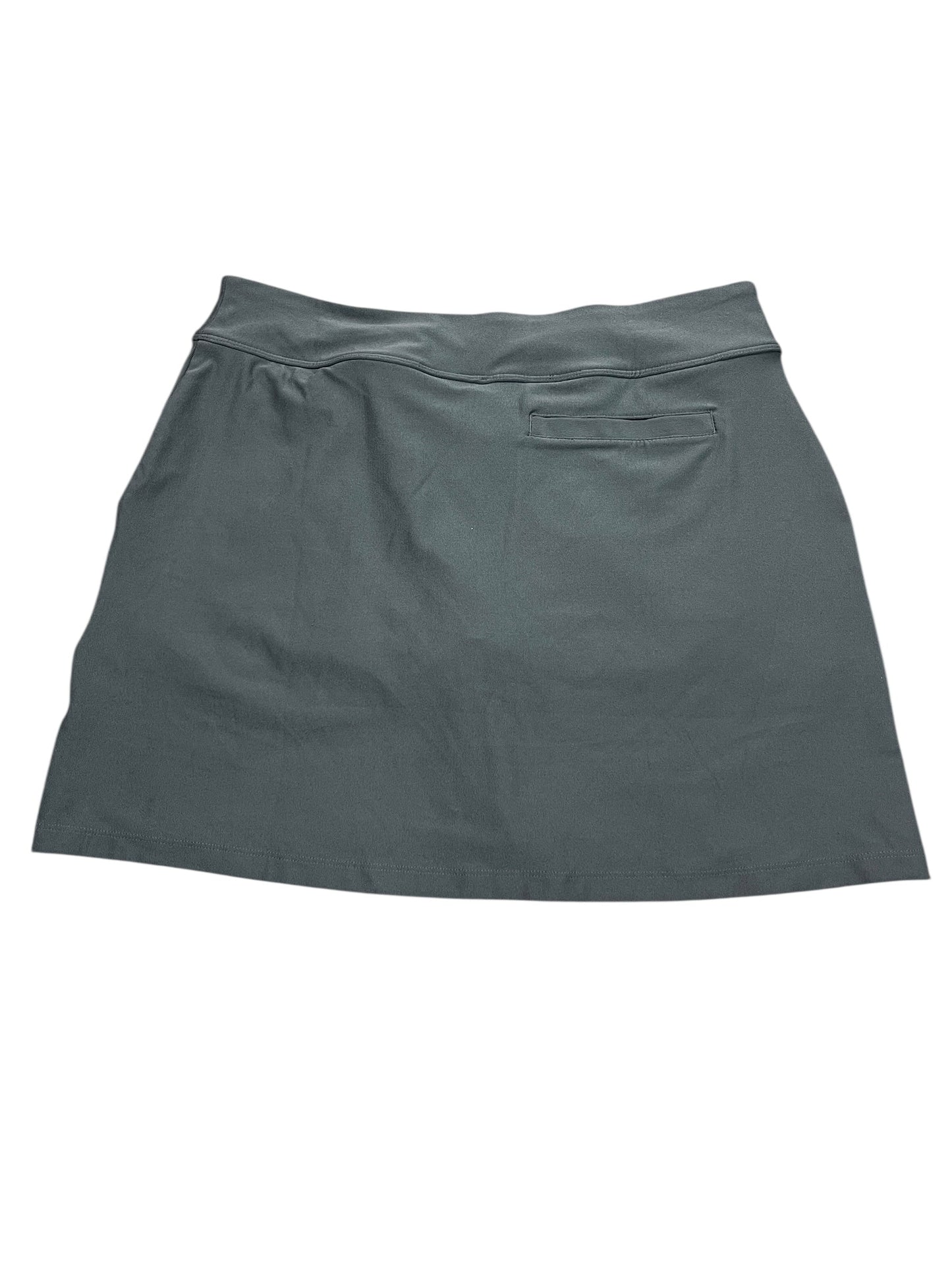 Athletic Skort By Nike In Grey, Size:M