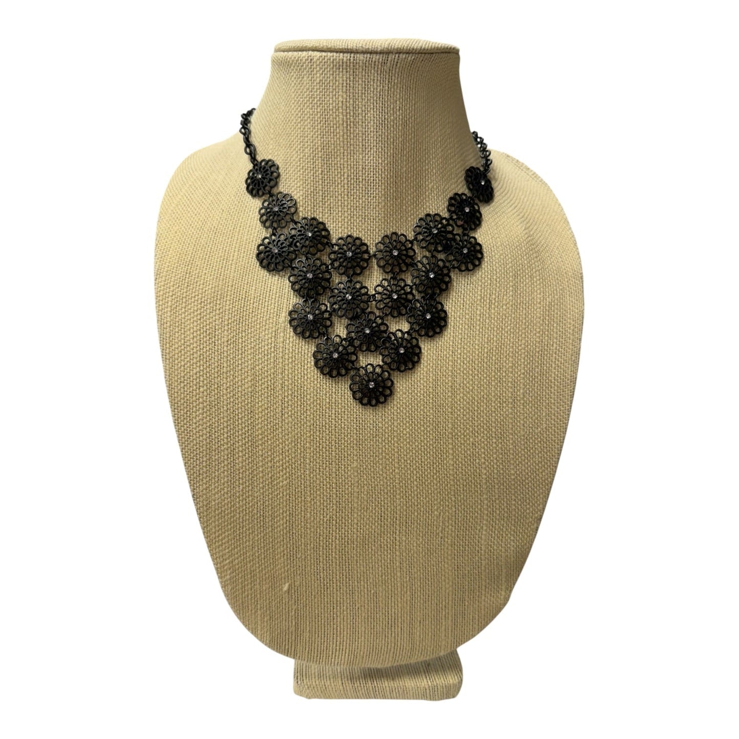 Necklace Statement In Black