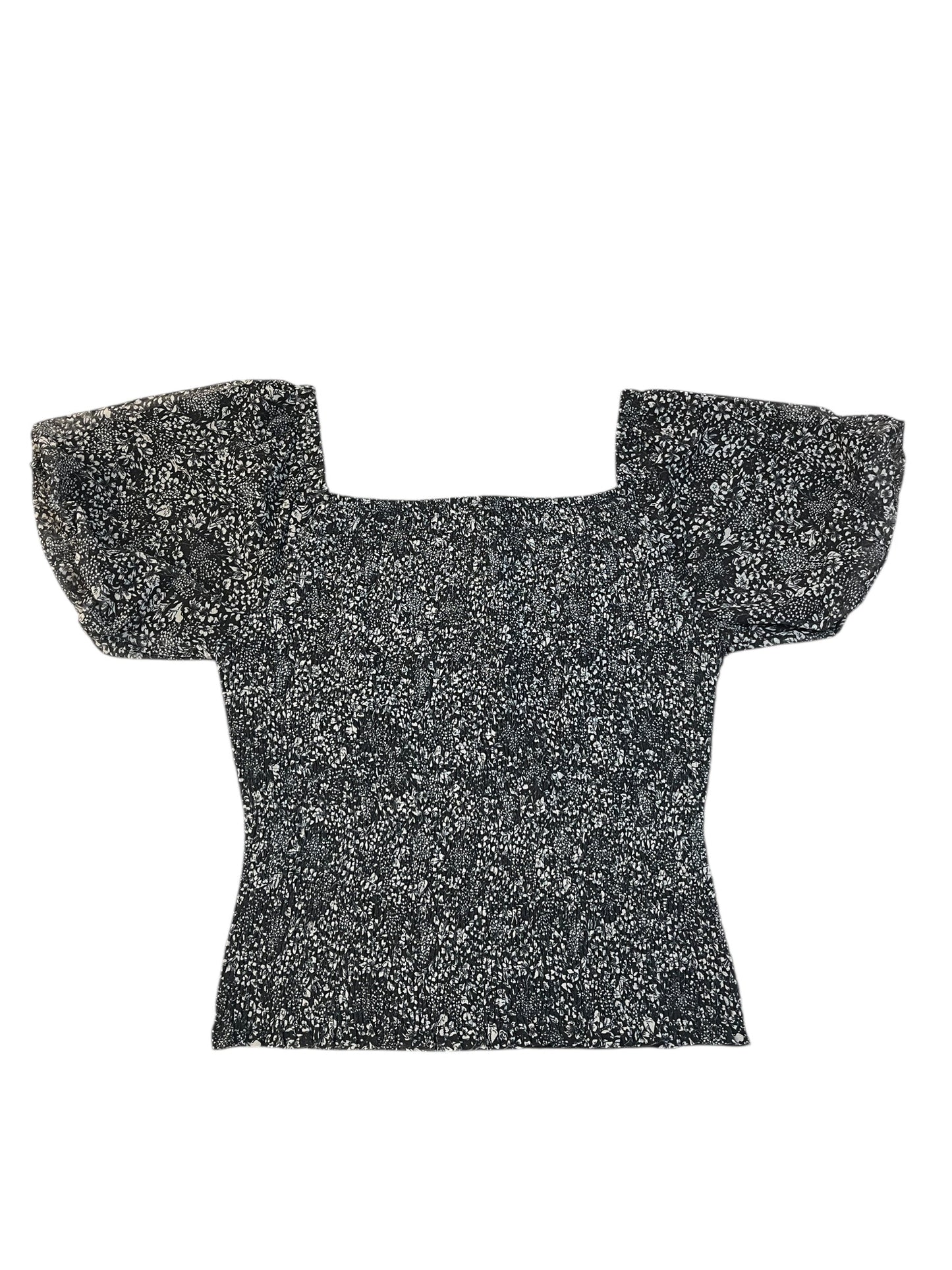 Top Ss By Anthropologie In Black, Size:M