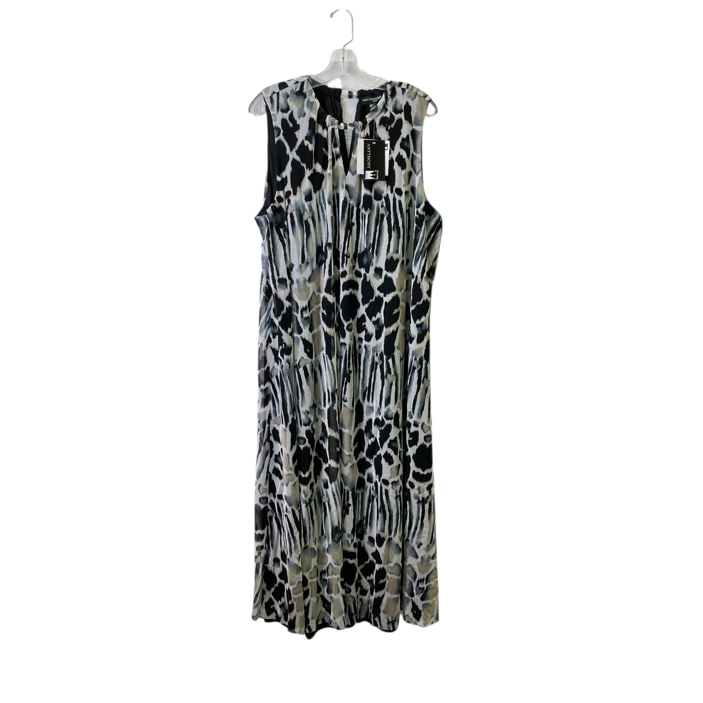 Dress Casual Maxi By Antthony In Animal Print, Size:2X