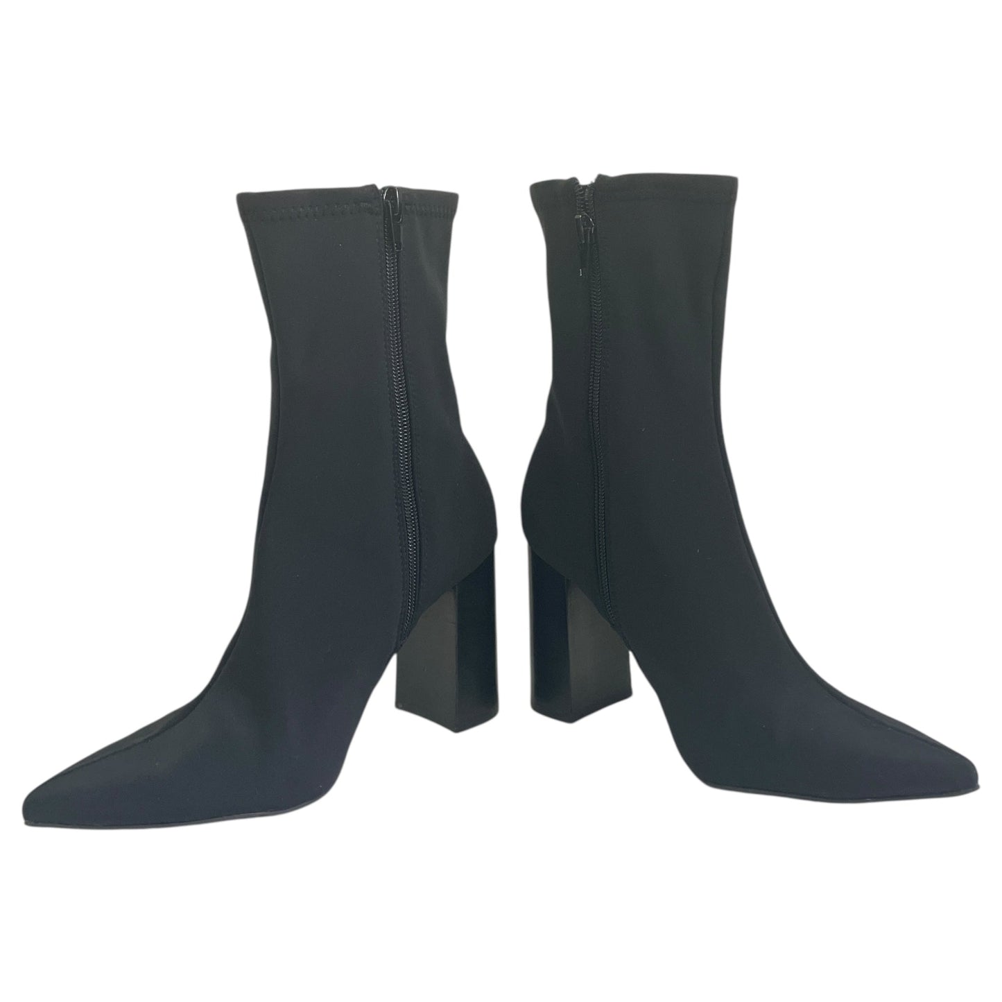 Boots Ankle Heels By Jeffery Campbell In Black, Size:8