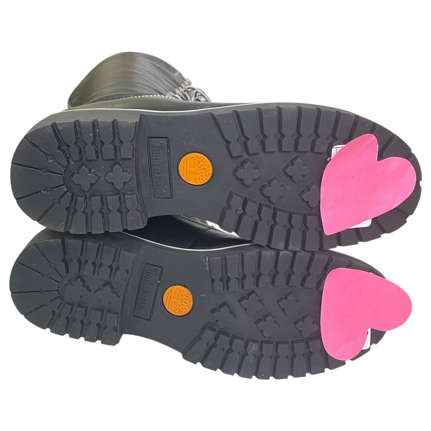 Boots Leather By Timberland In Black, Size:8