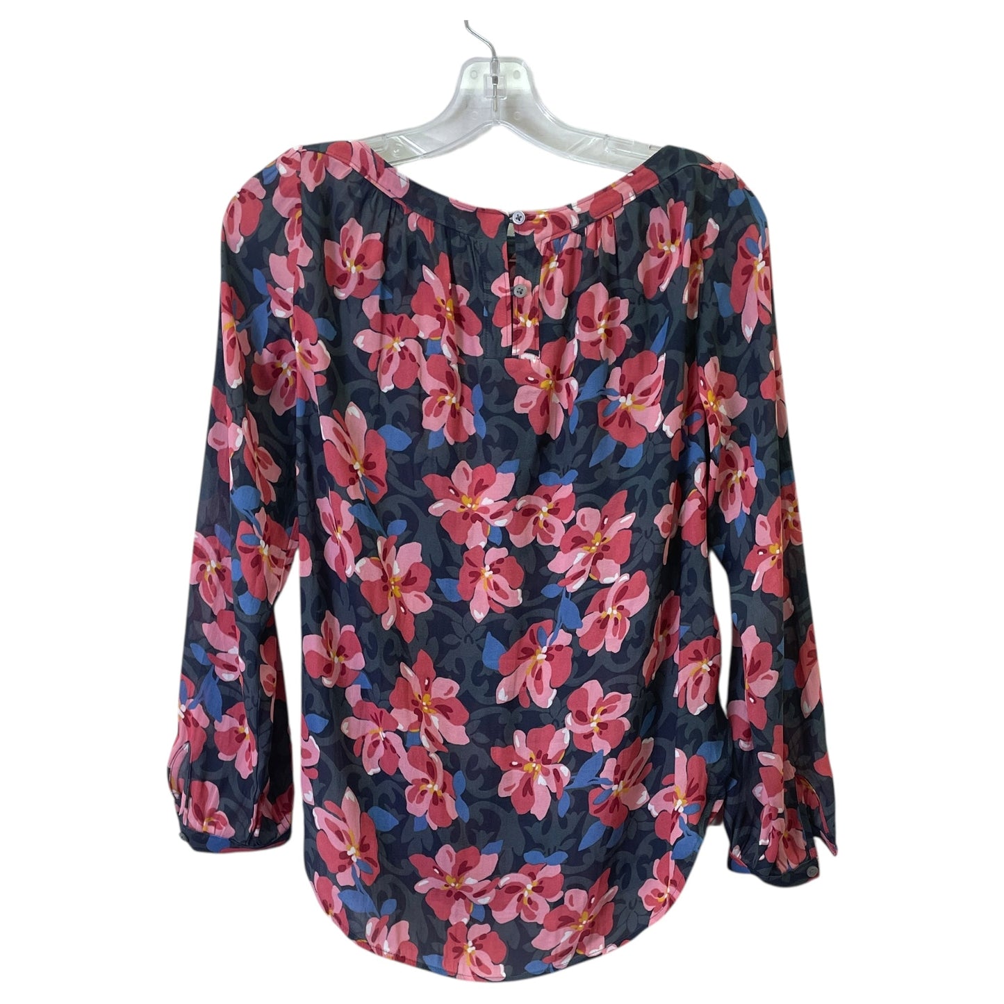 Top Ls By Loft In Black & Red, Size:Xsp