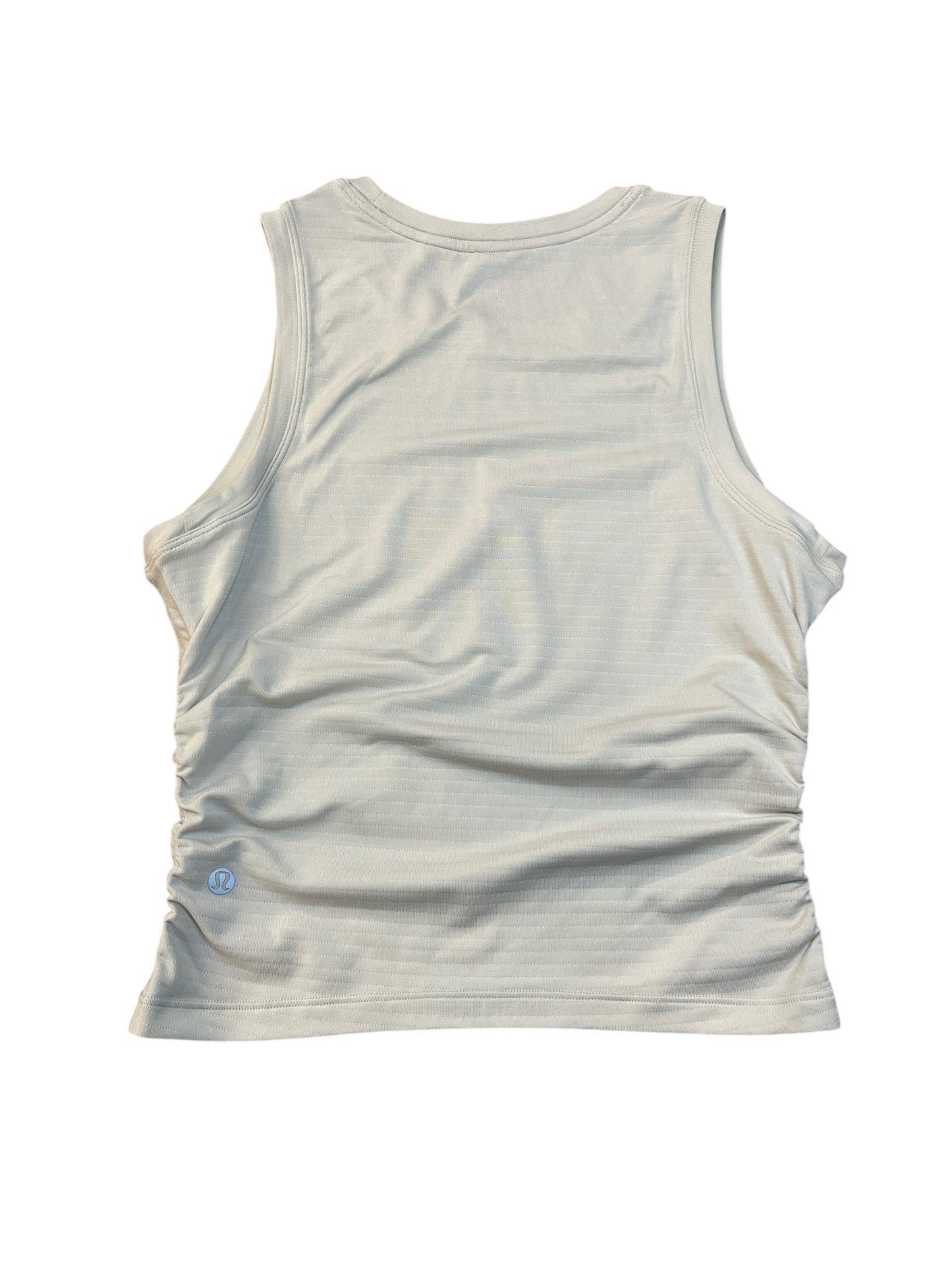 Athletic Tank Top By Lululemon In Ivory, Size:S