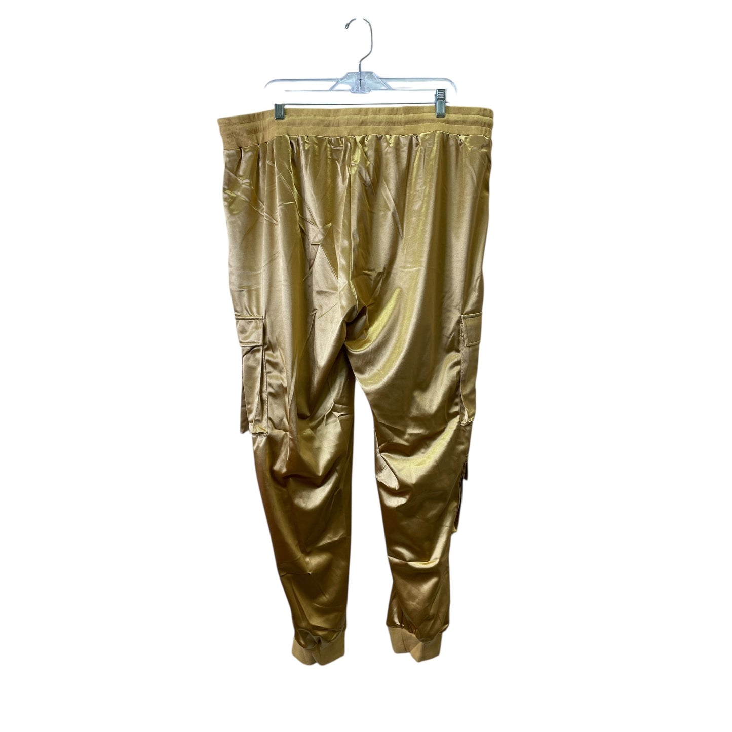 Pants Joggers By Ashley Stewart In Gold, Size:2X