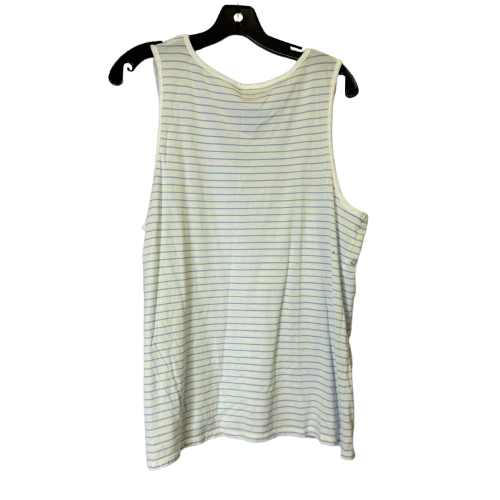 Top Sleeveless By Crown And Ivy In Blue, Size:Xxl
