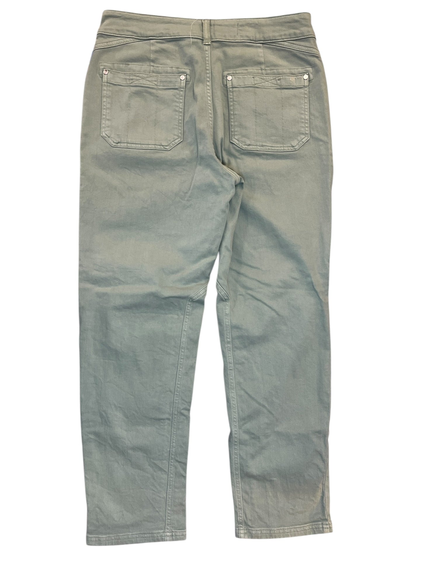 Jeans Straight By Pilcro In Green, Size:10