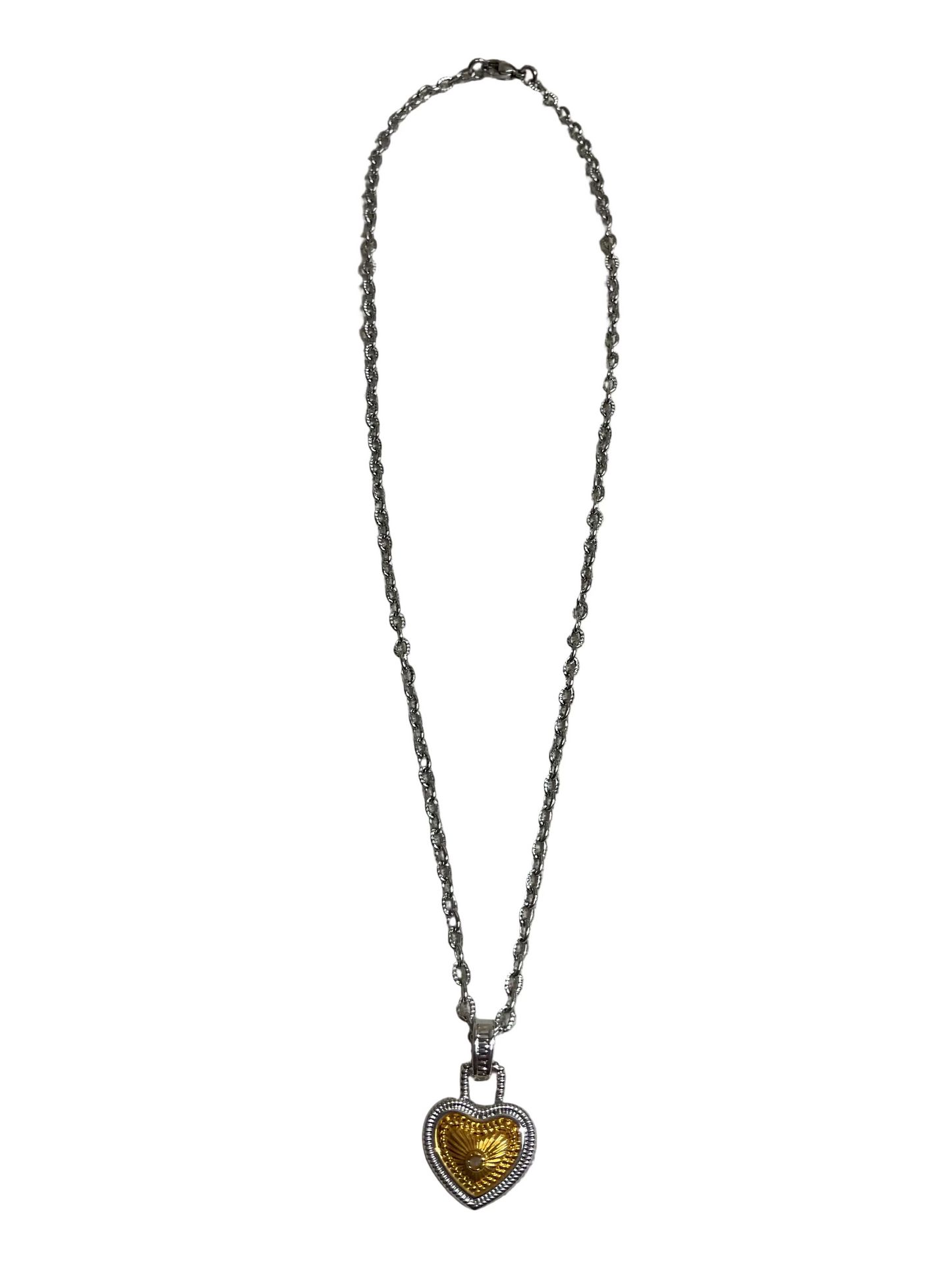 Necklace Pendant By Cmf In Gold & Silver