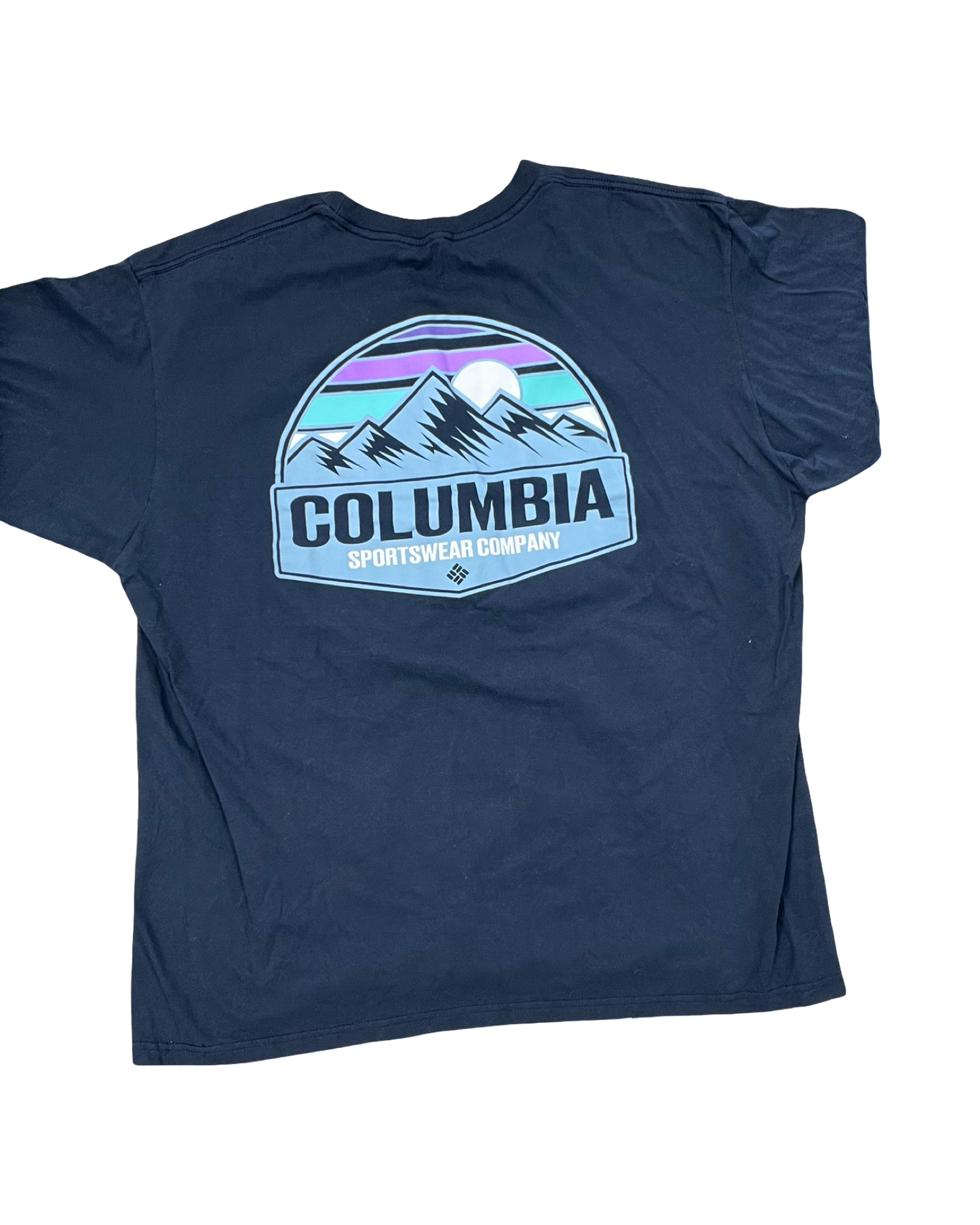 Top Ss By Columbia In Blue, Size:2X