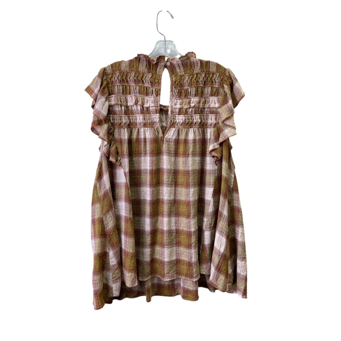 Top Sleeveless By Free People In Tan, Size:Xl