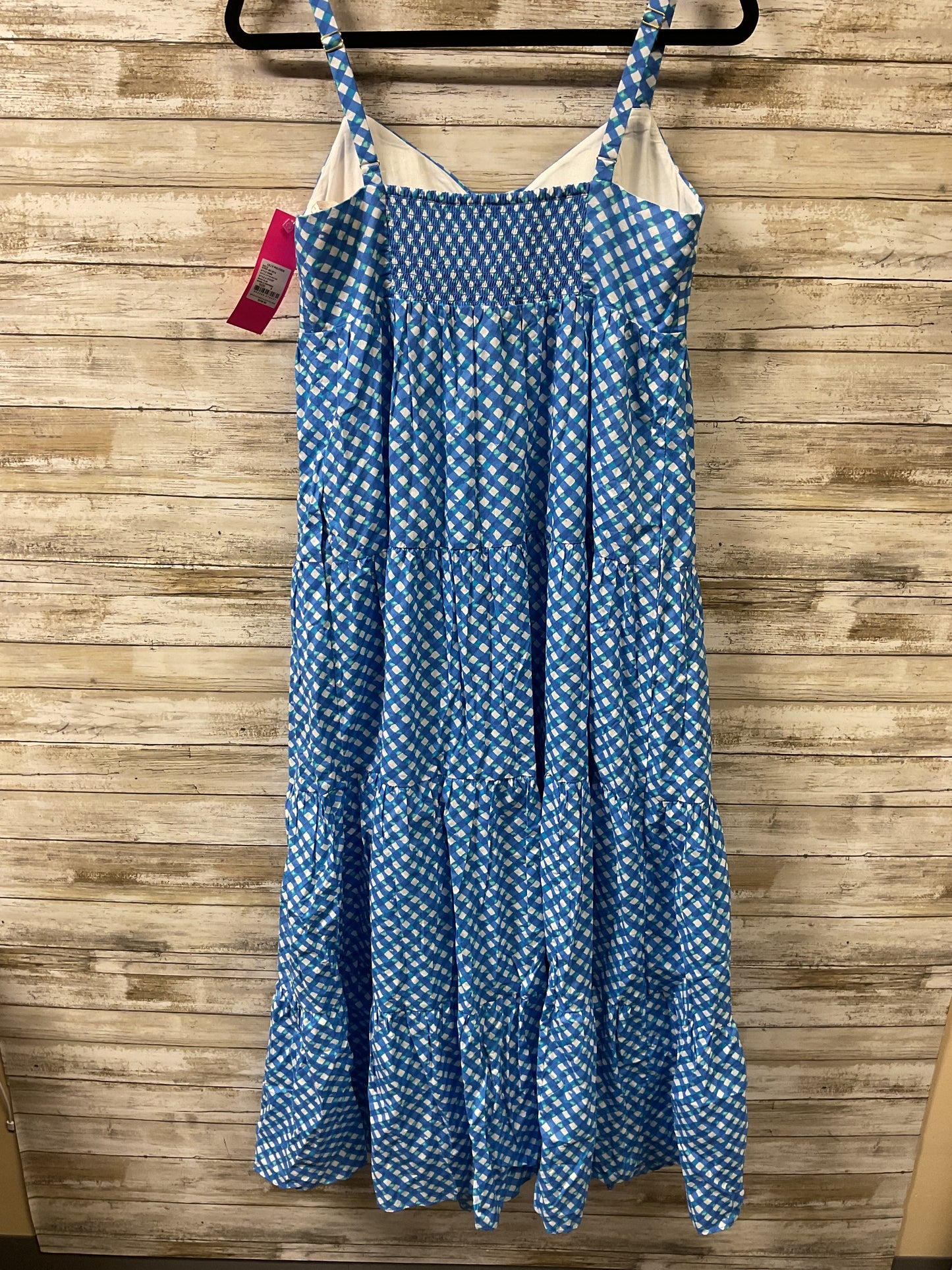 Dress Designer By Lilly Pulitzer In Blue & Yellow, Size:8