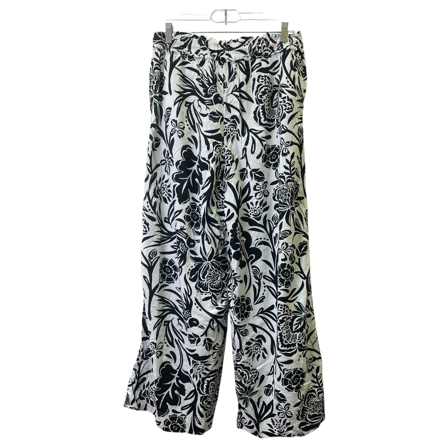 Pants Lounge By Knox Rose In Black & White, Size:M