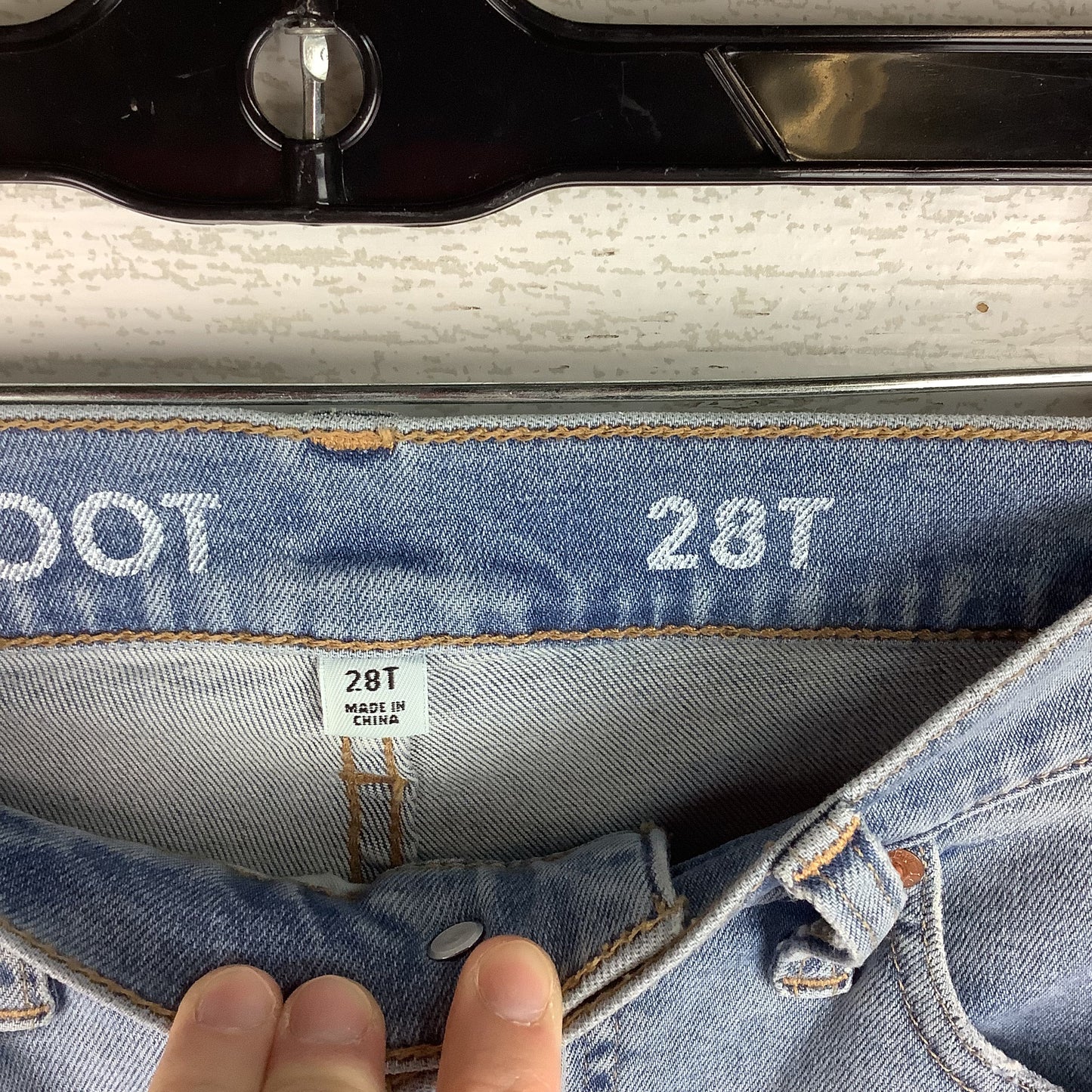 Jeans Boot Cut By J. Crew In Blue Denim, Size: 6L (28 Tall)