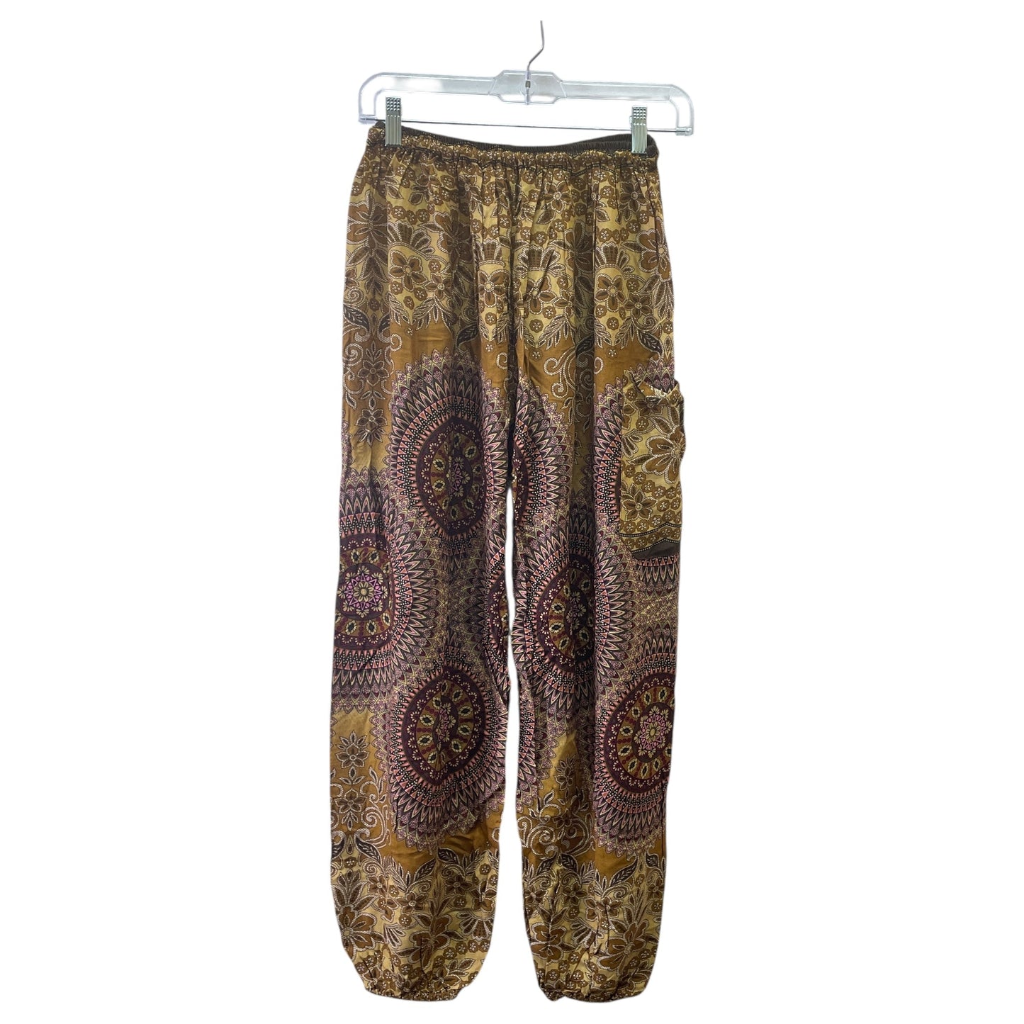 Pants Lounge By Earthbound In Tan, Size:M