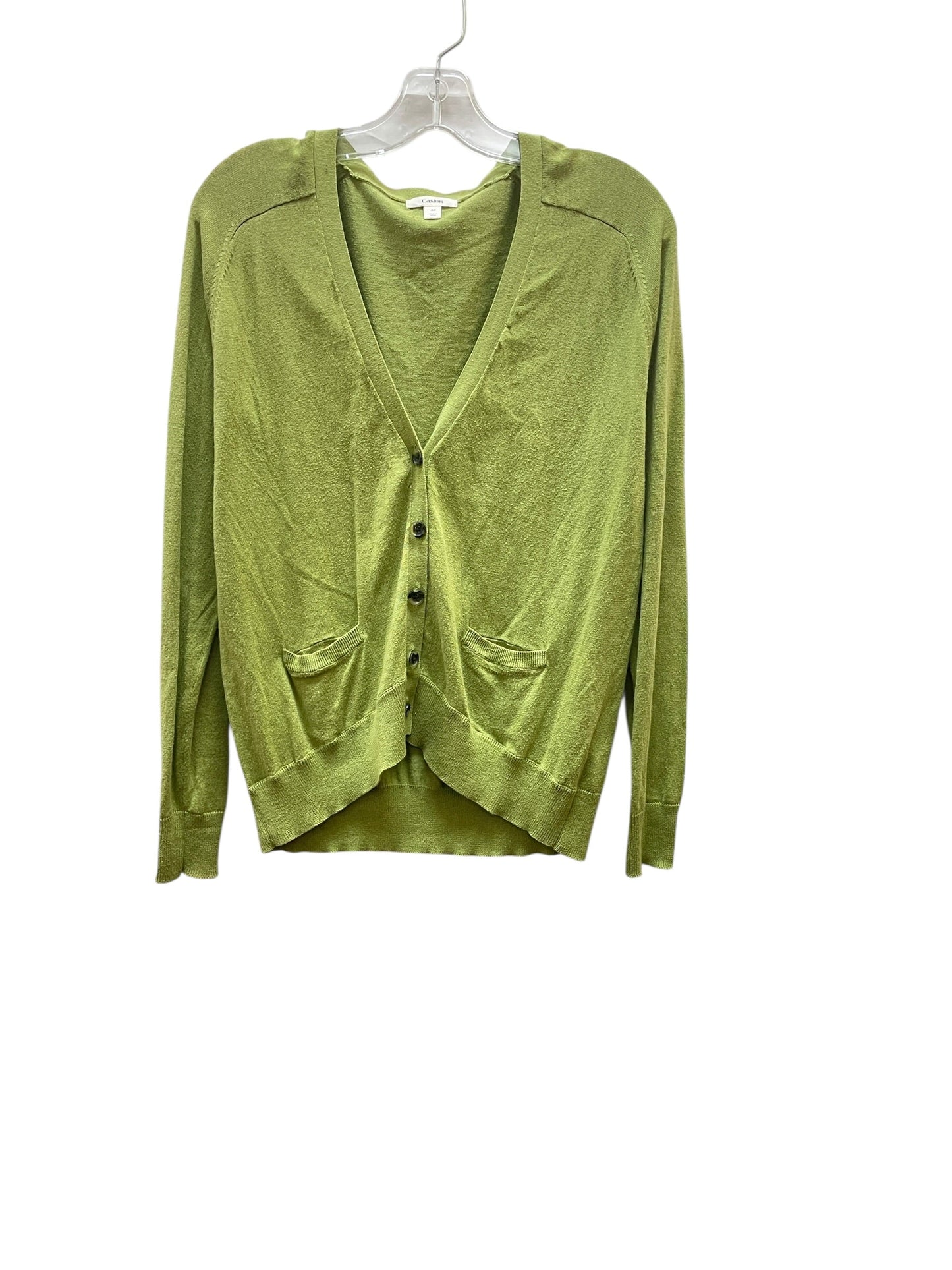 Cardigan By Caslon In Green, Size:Xs