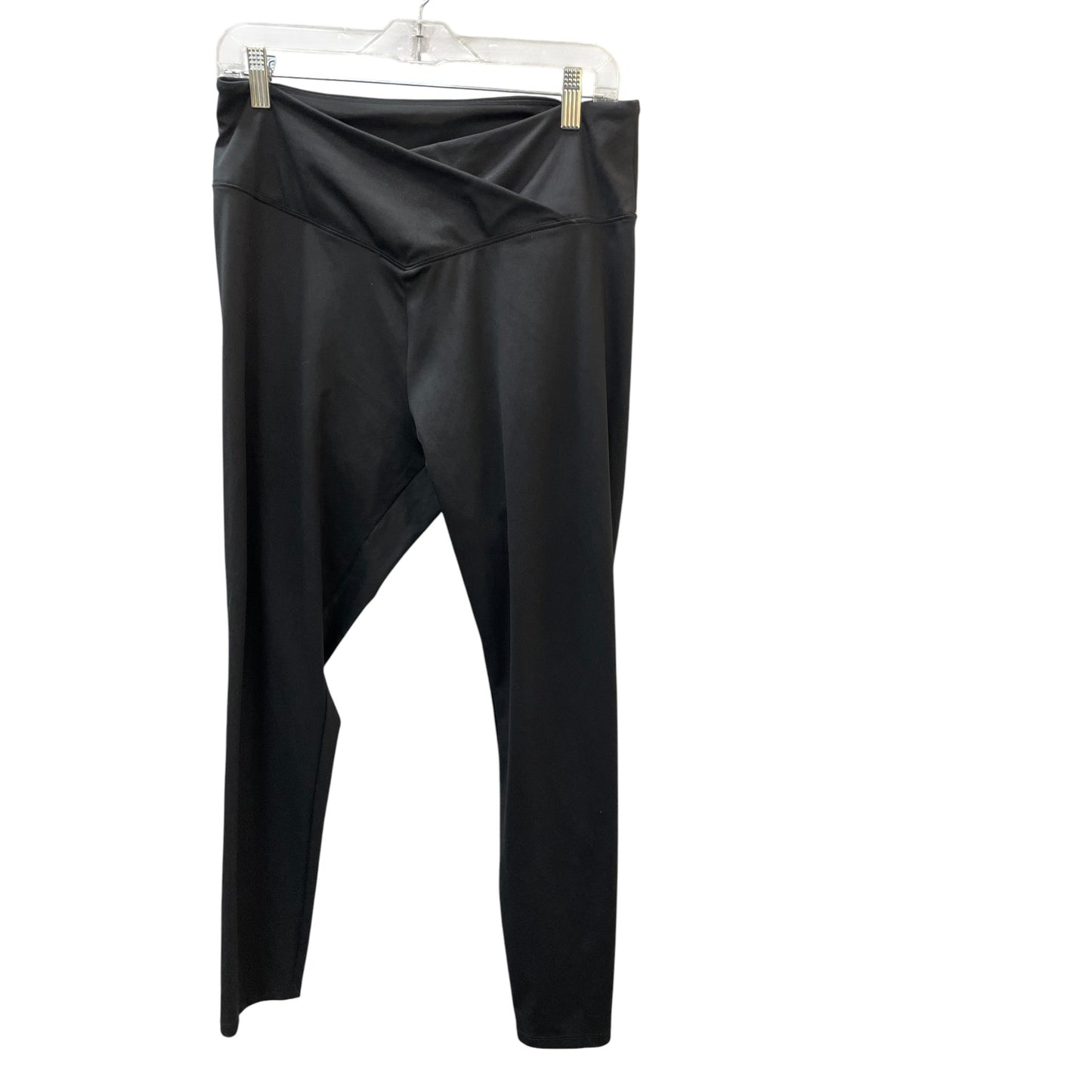 Athletic Leggings By Simply Vera In Black, Size:10