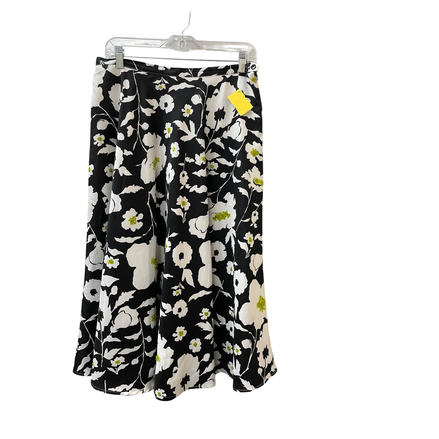 Skirt Maxi By Chicos In Black & White, Size:L