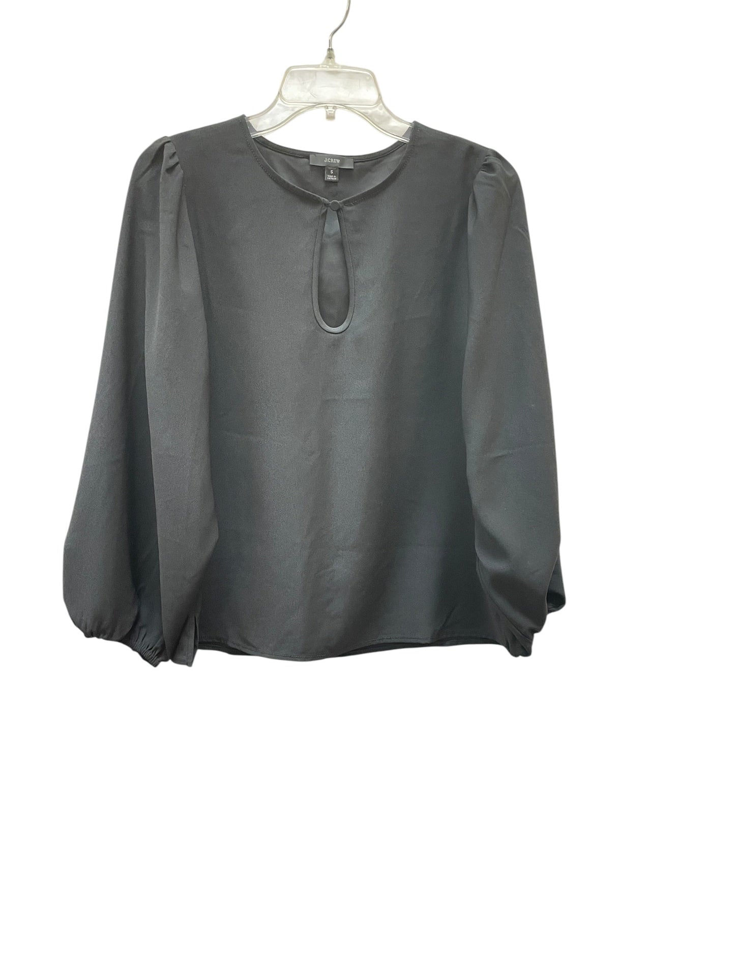 Top Ls By J. Crew In Black, Size:S