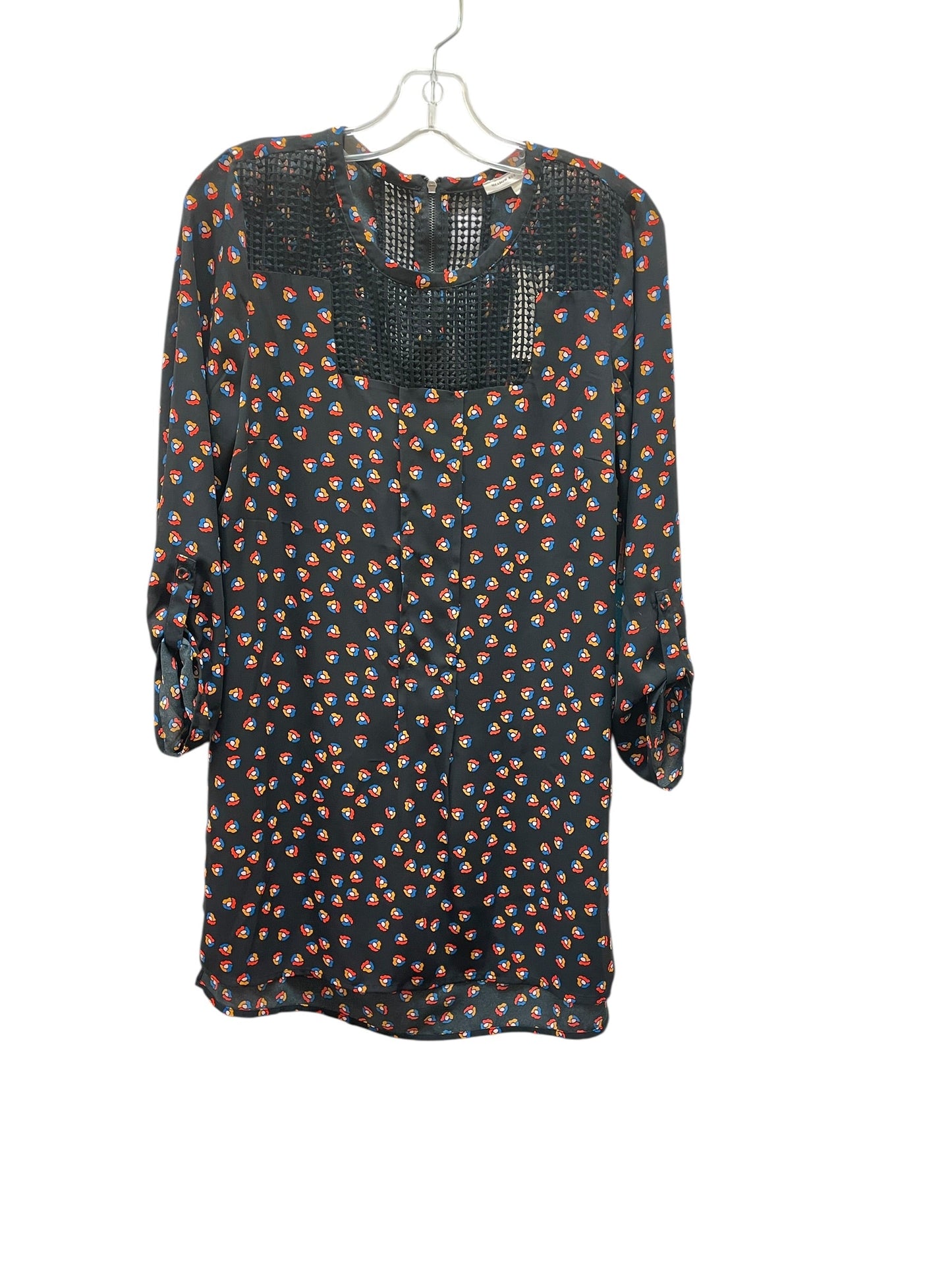 Top Ls By Meadow Rue In Black & Blue, Size:S