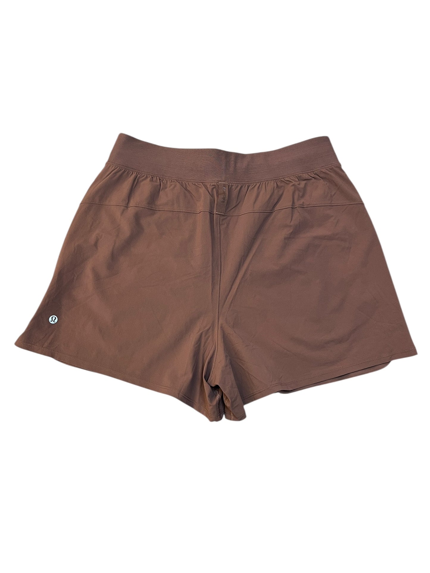 Athletic Shorts By Lululemon In Brown, Size:M