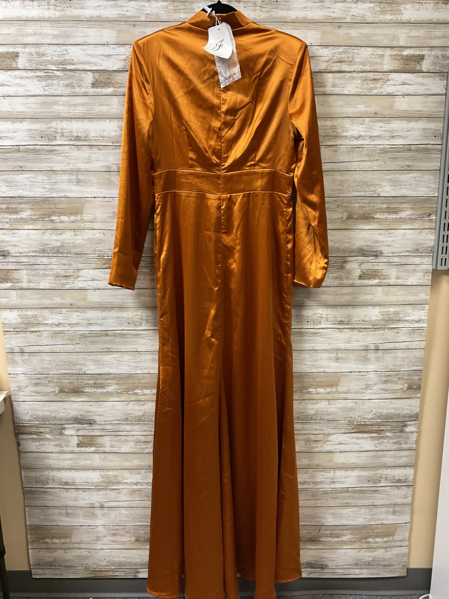 Dress Party Long By Cmb In Gold, Size:6