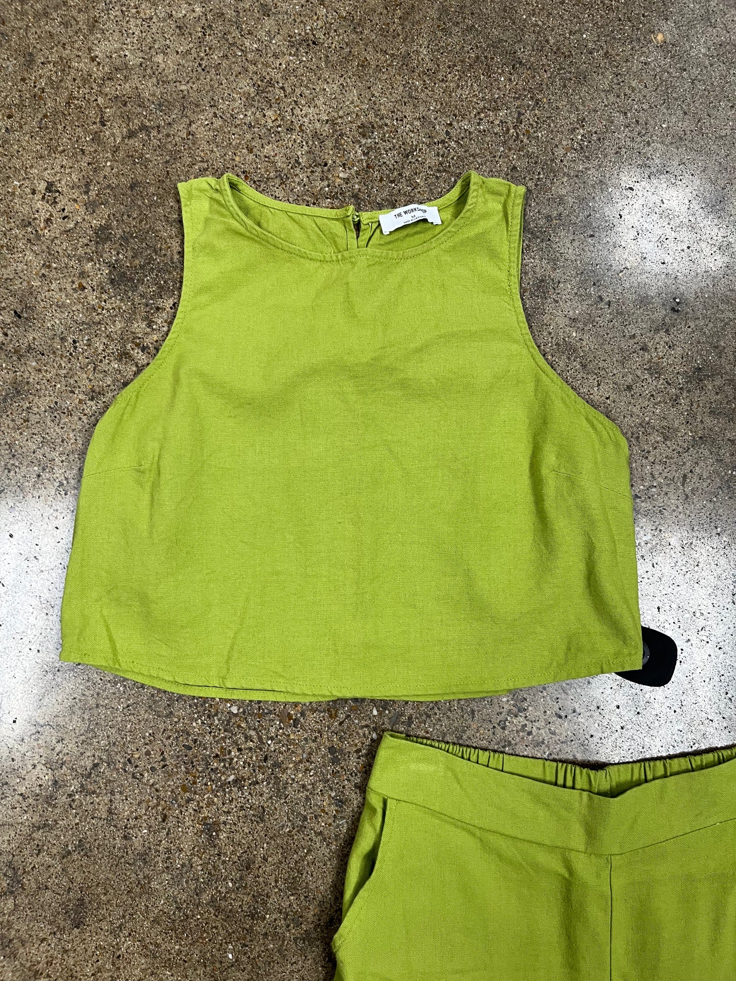 Pants Set 2Pc By Clothes Mentor In Green, Size:M