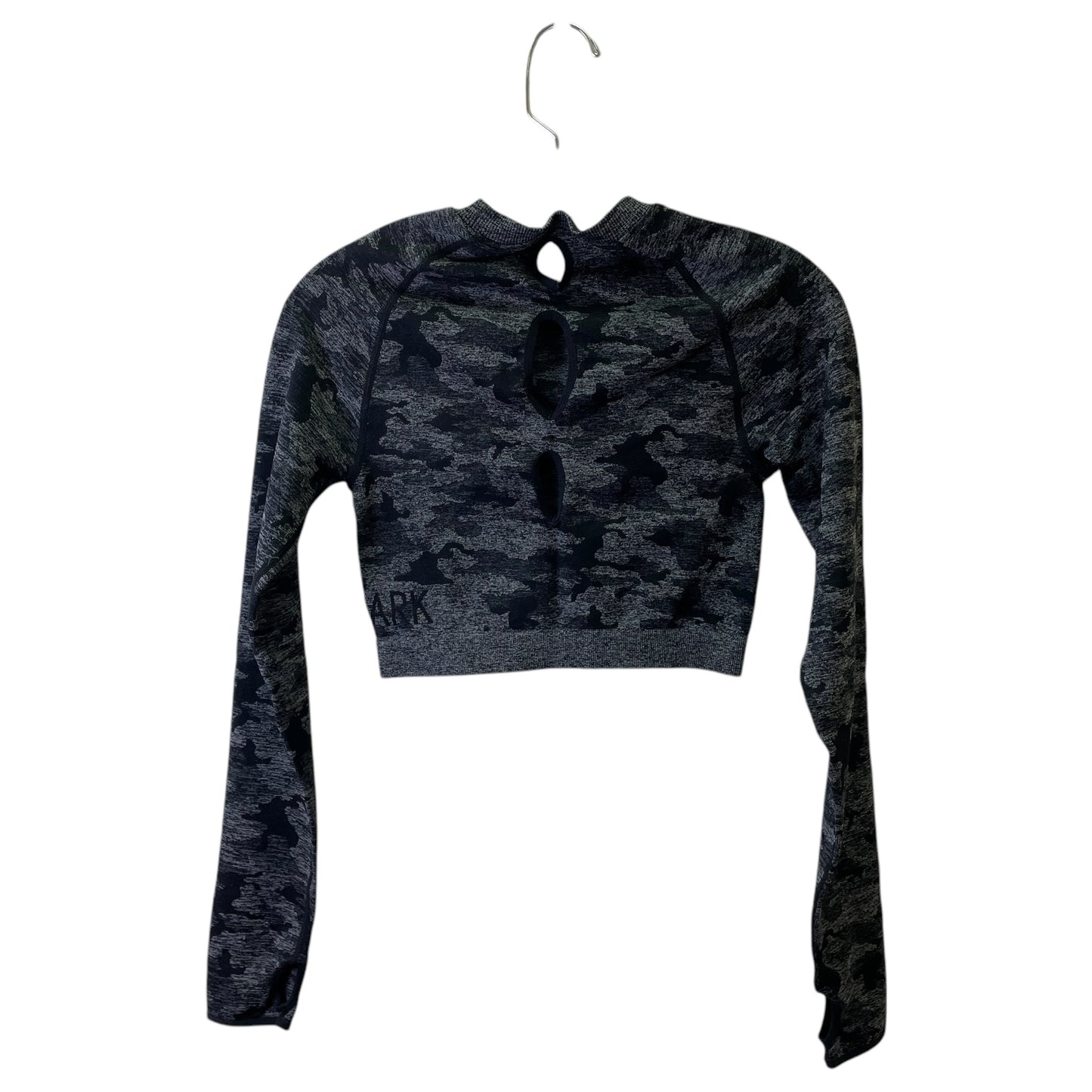 Athletic Top Ls Crewneck By Gym Shark In Grey, Size:M