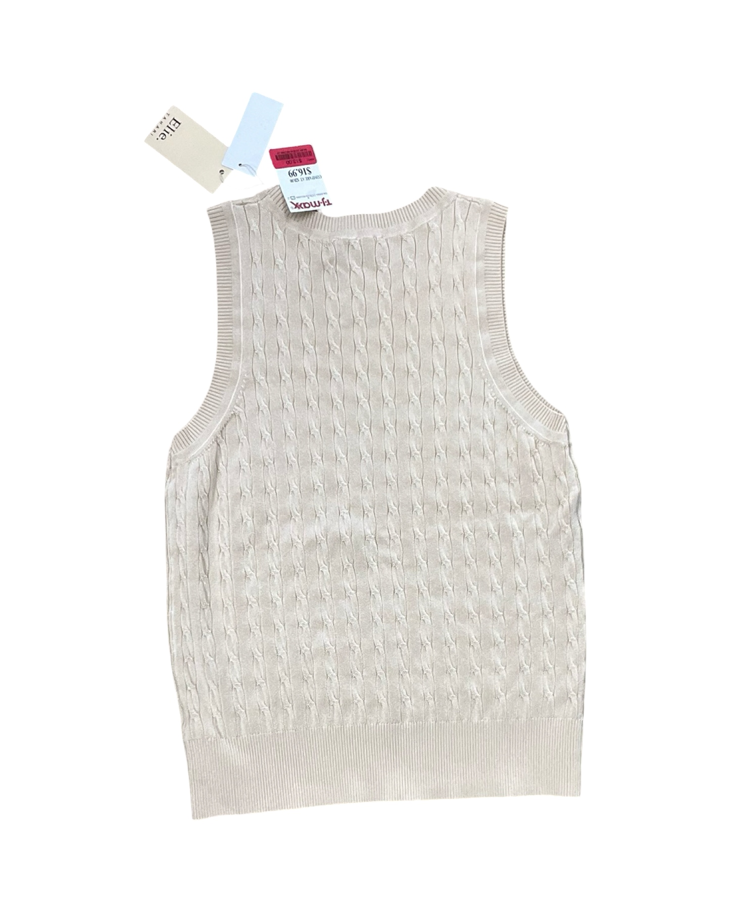 Top Sleeveless By Elie Tahari In Gold, Size:Sp