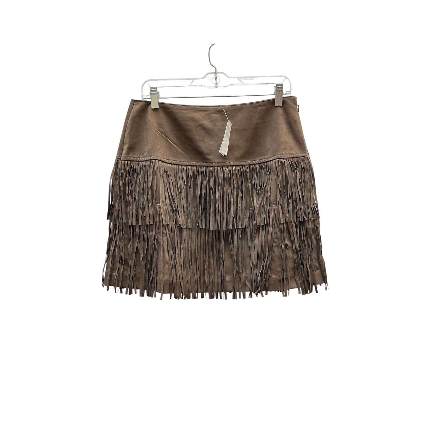 Skirt Mini & Short By Loft In Brown, Size:8