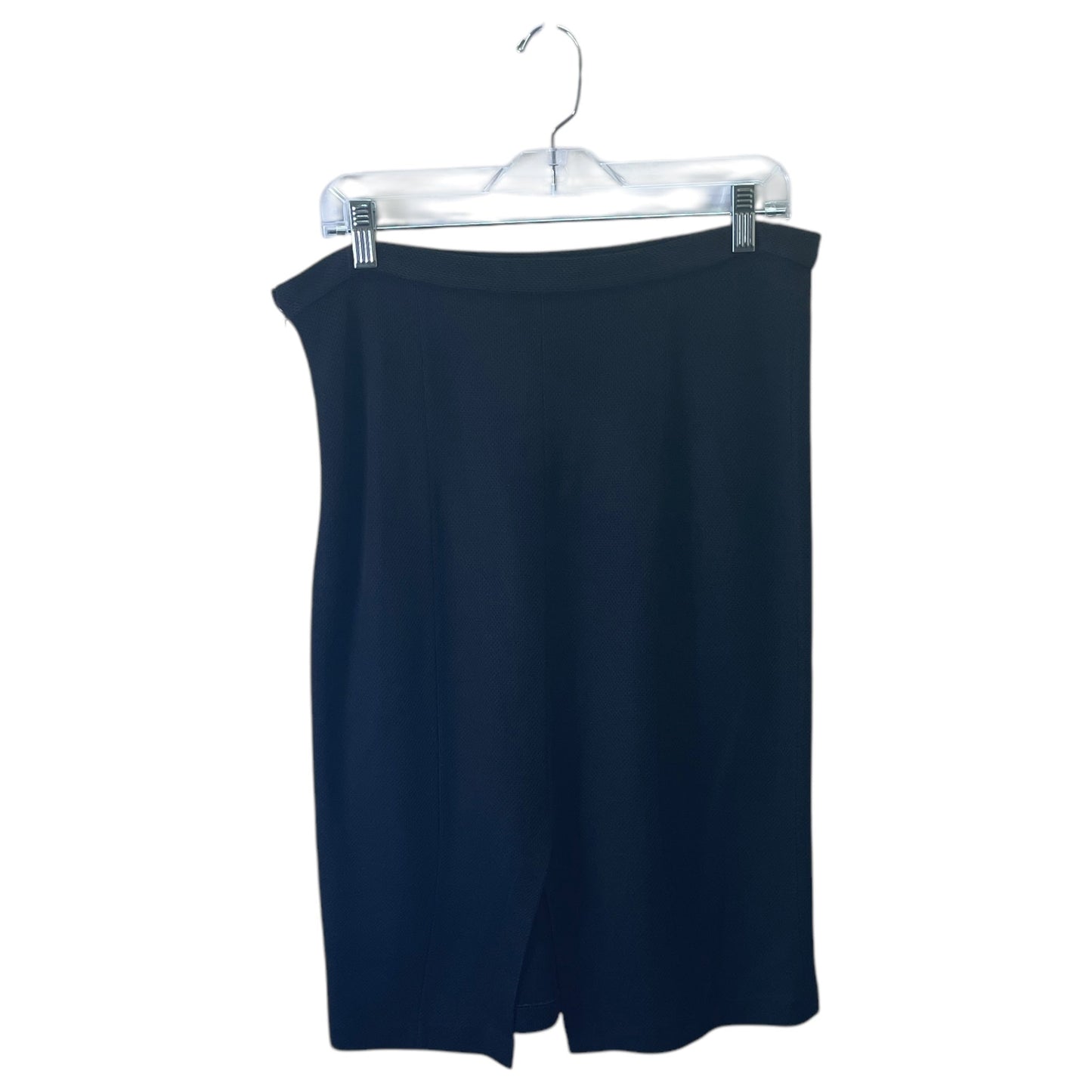 Skirt Designer By St John Knits In Black, Size:8