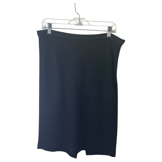 Skirt Designer By St John Knits In Black, Size:8