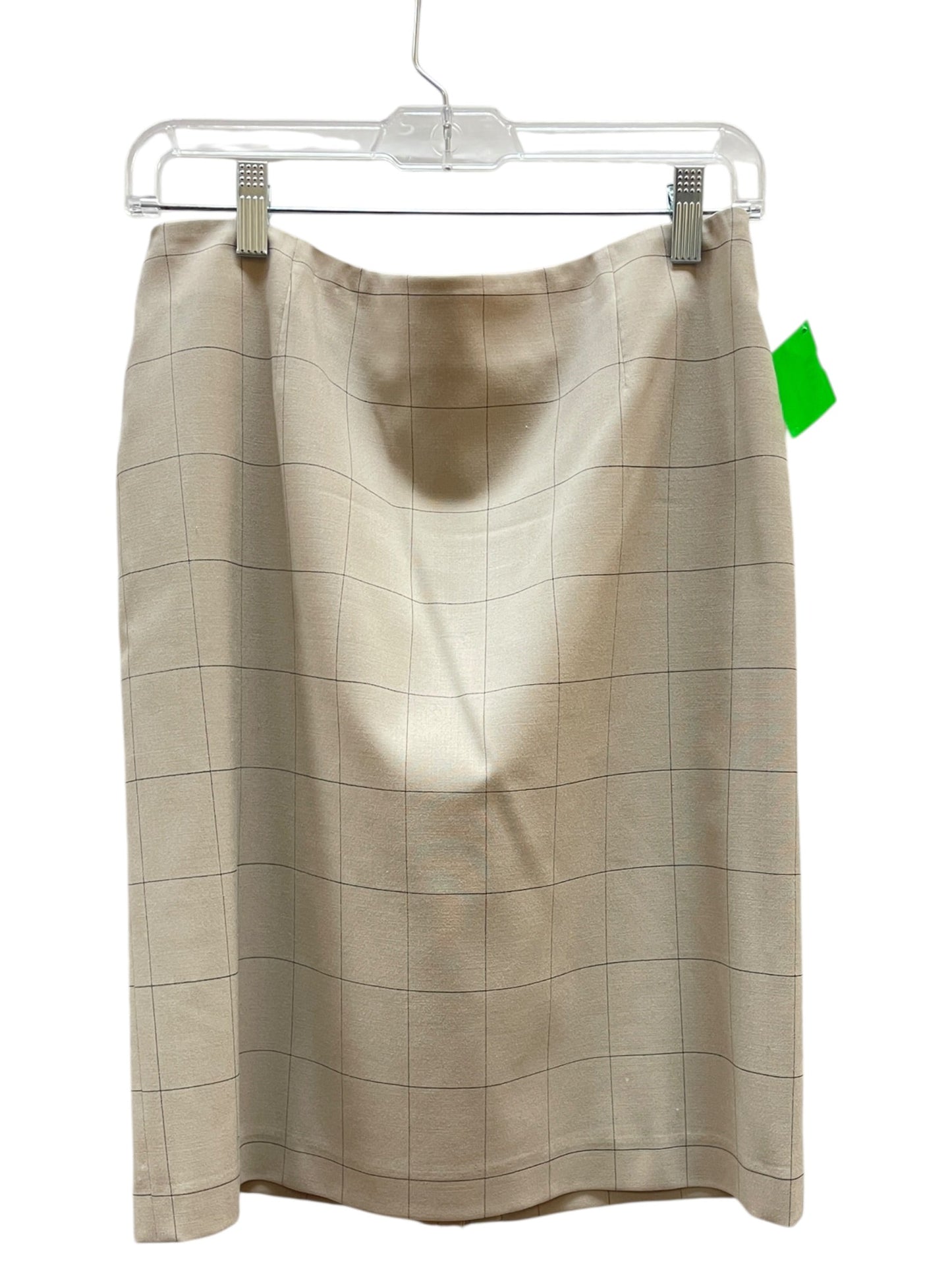 Skirt Midi By Ann Taylor In Taupe, Size:8