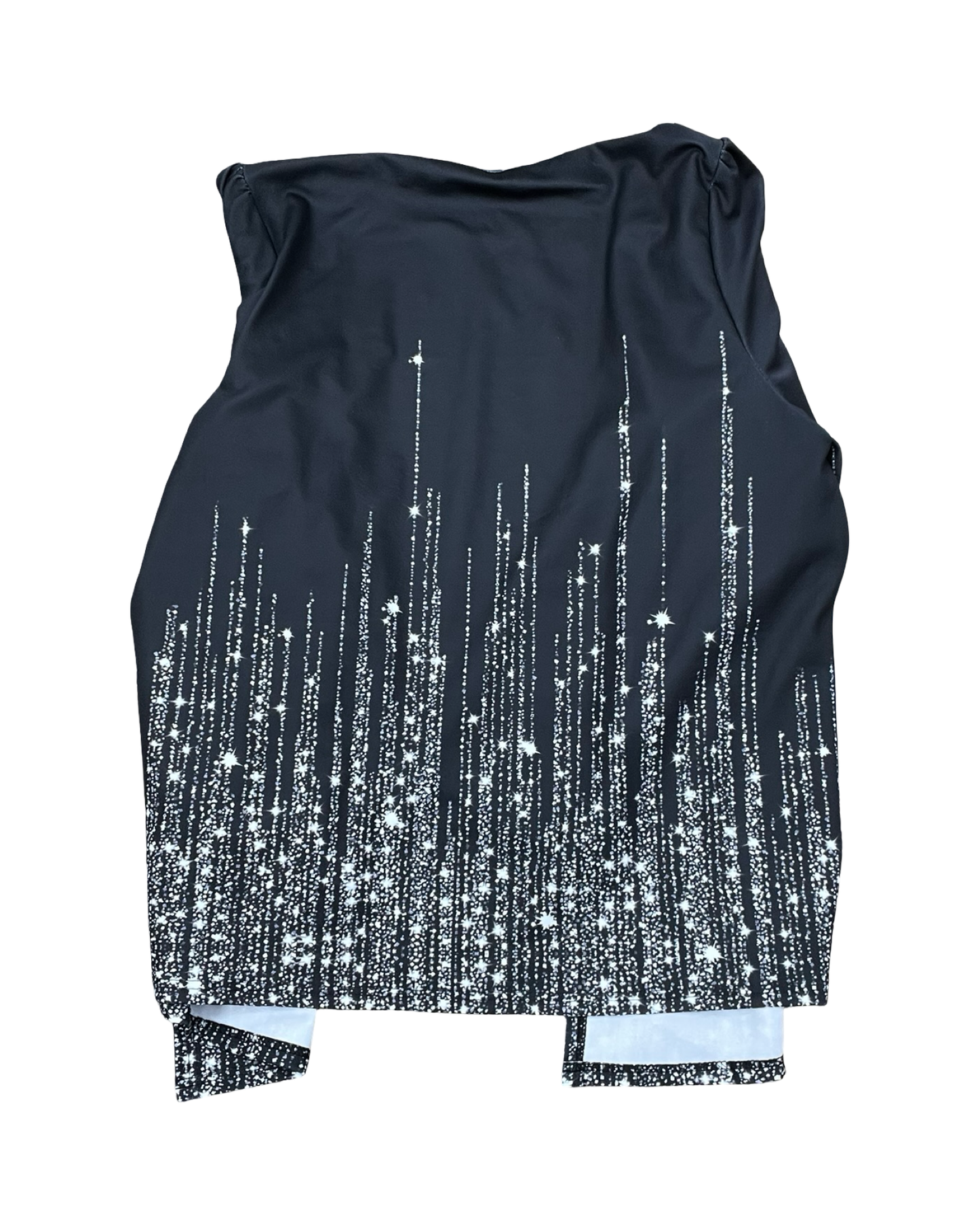 Cardigan By Clothes Mentor In Black & White, Size:3X