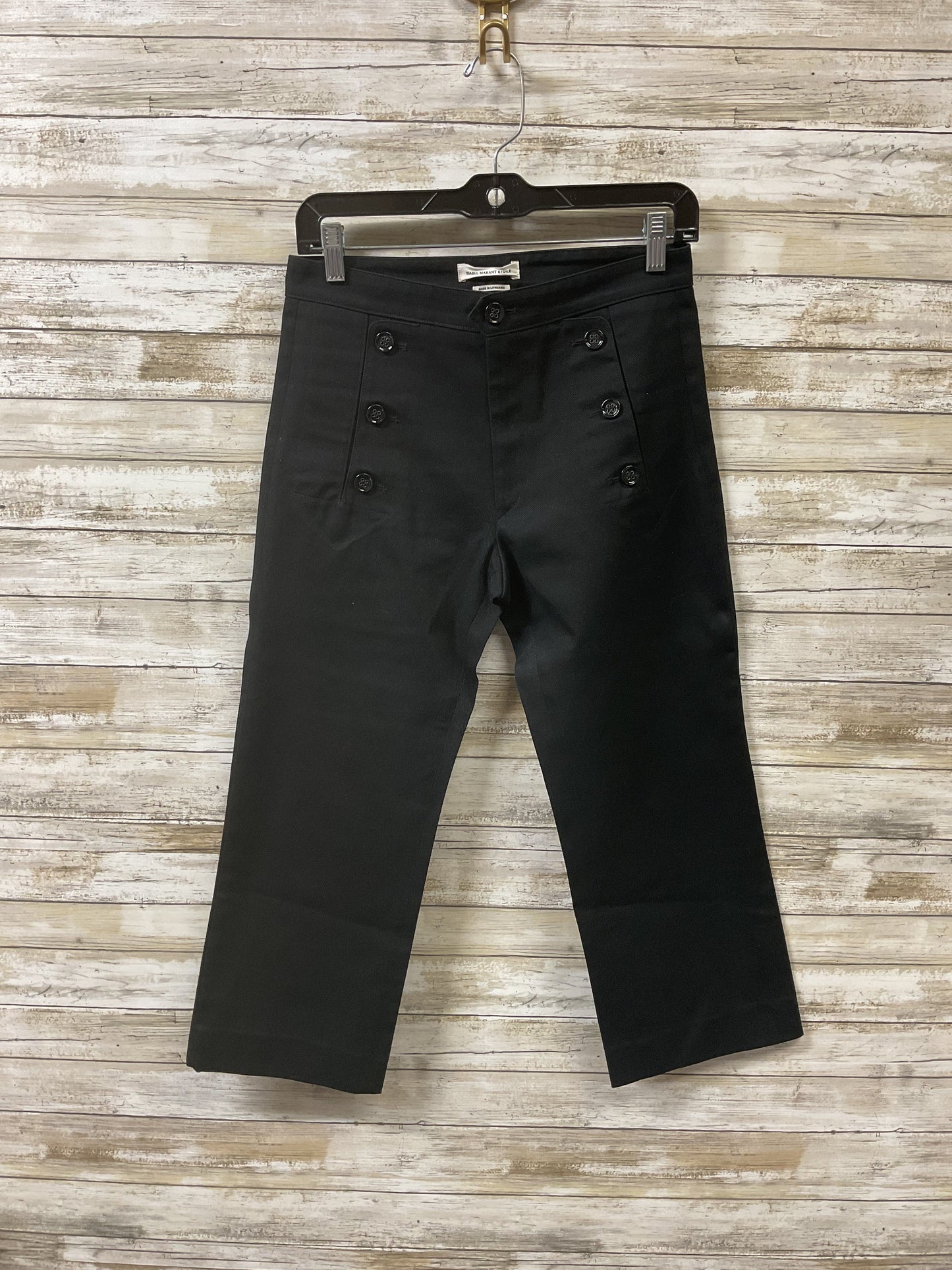 Pants Designer By Isabel Marant In Black, Size:4