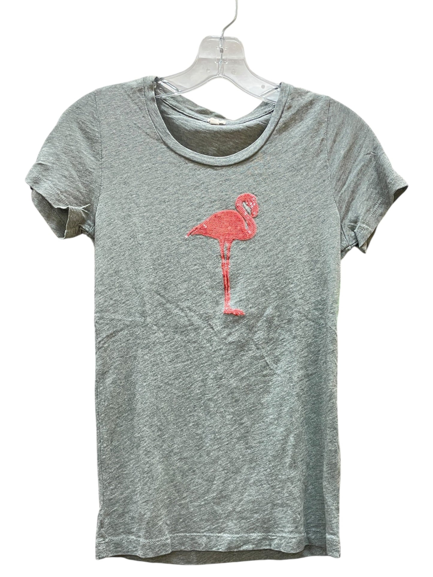Top Ss By J. Crew In Grey & Pink, Size:Xs