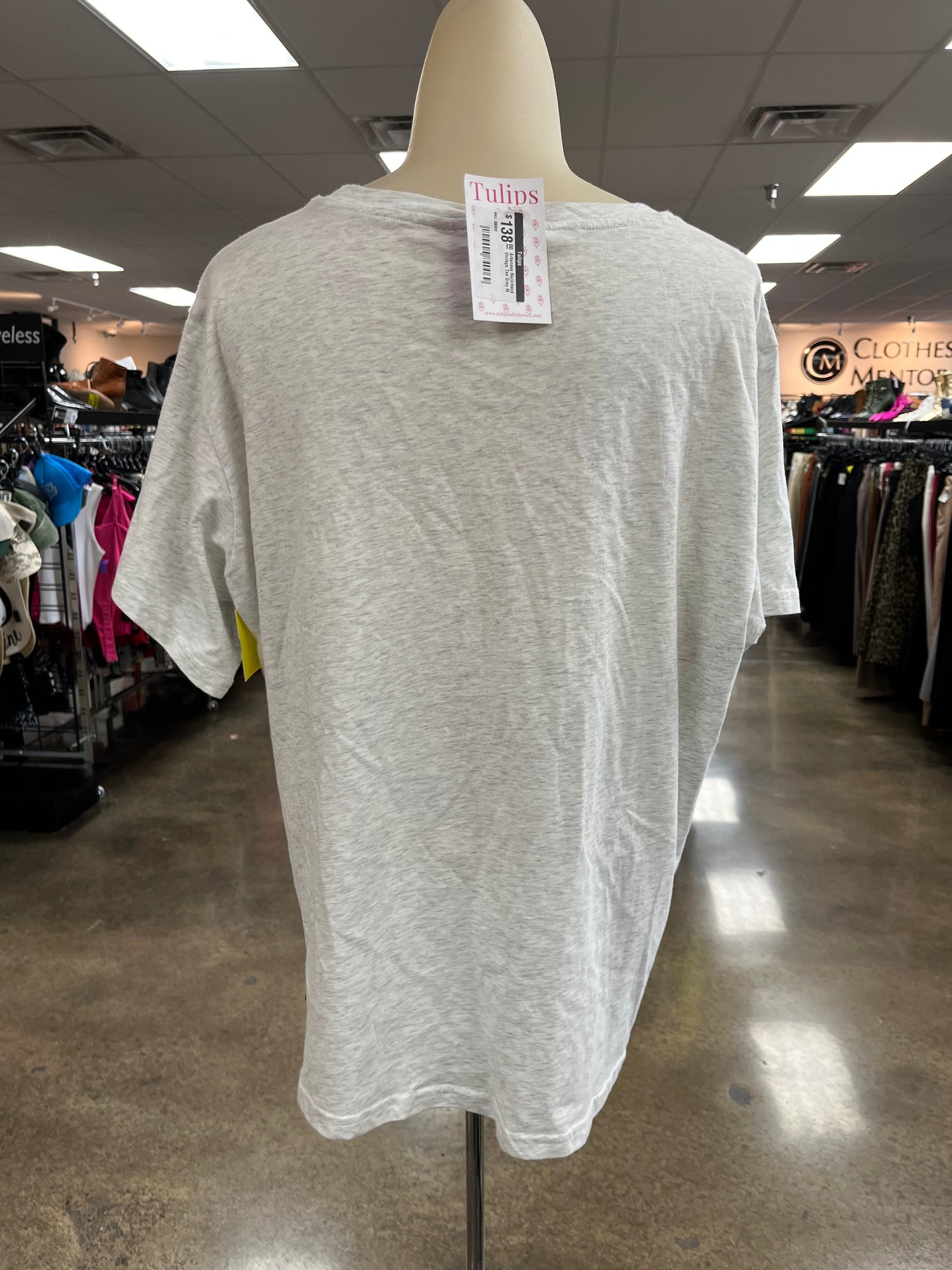 Top Ss By Cma In Grey & Red, Size:M