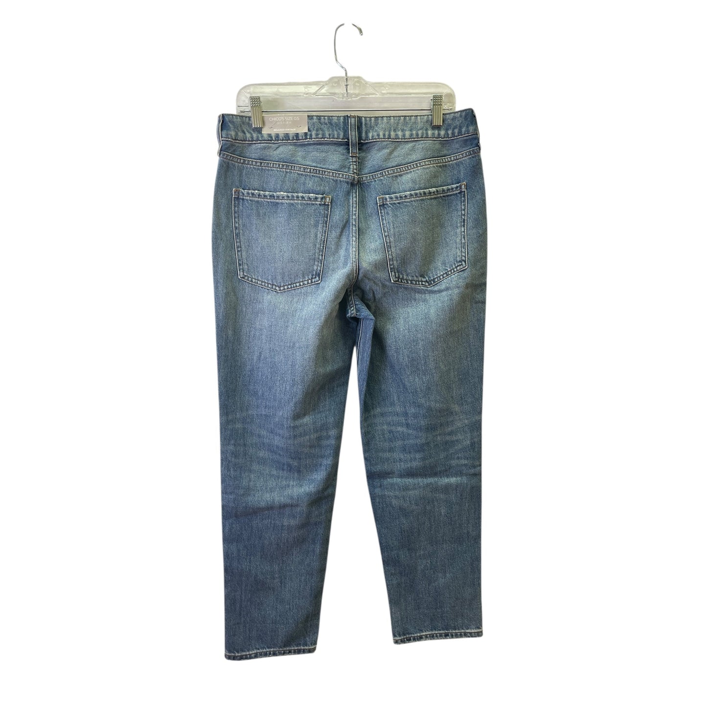 Jeans Cropped By Chicos In Blue, Size:6