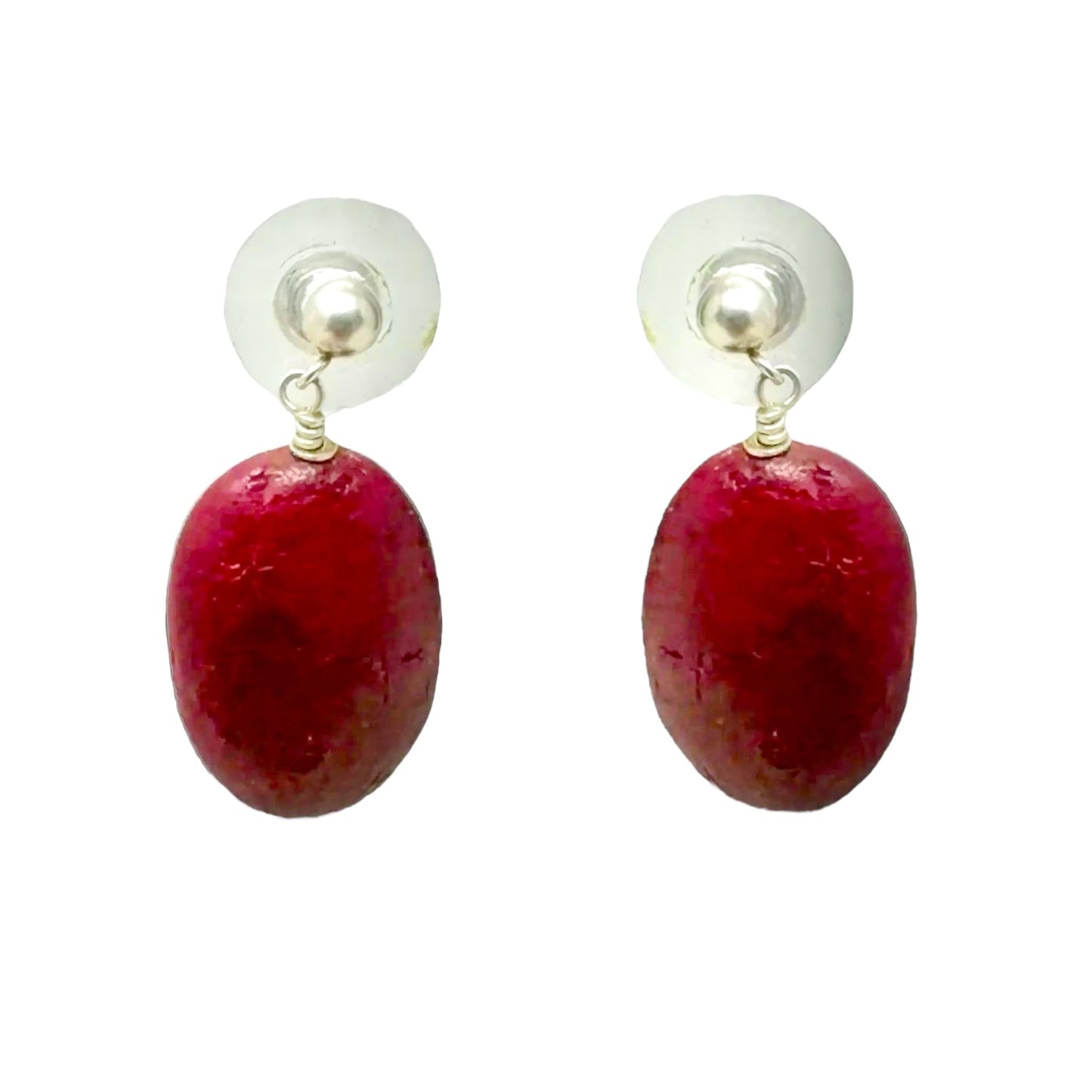 Pebble Earrings Dangle/drop By Tamela Wells